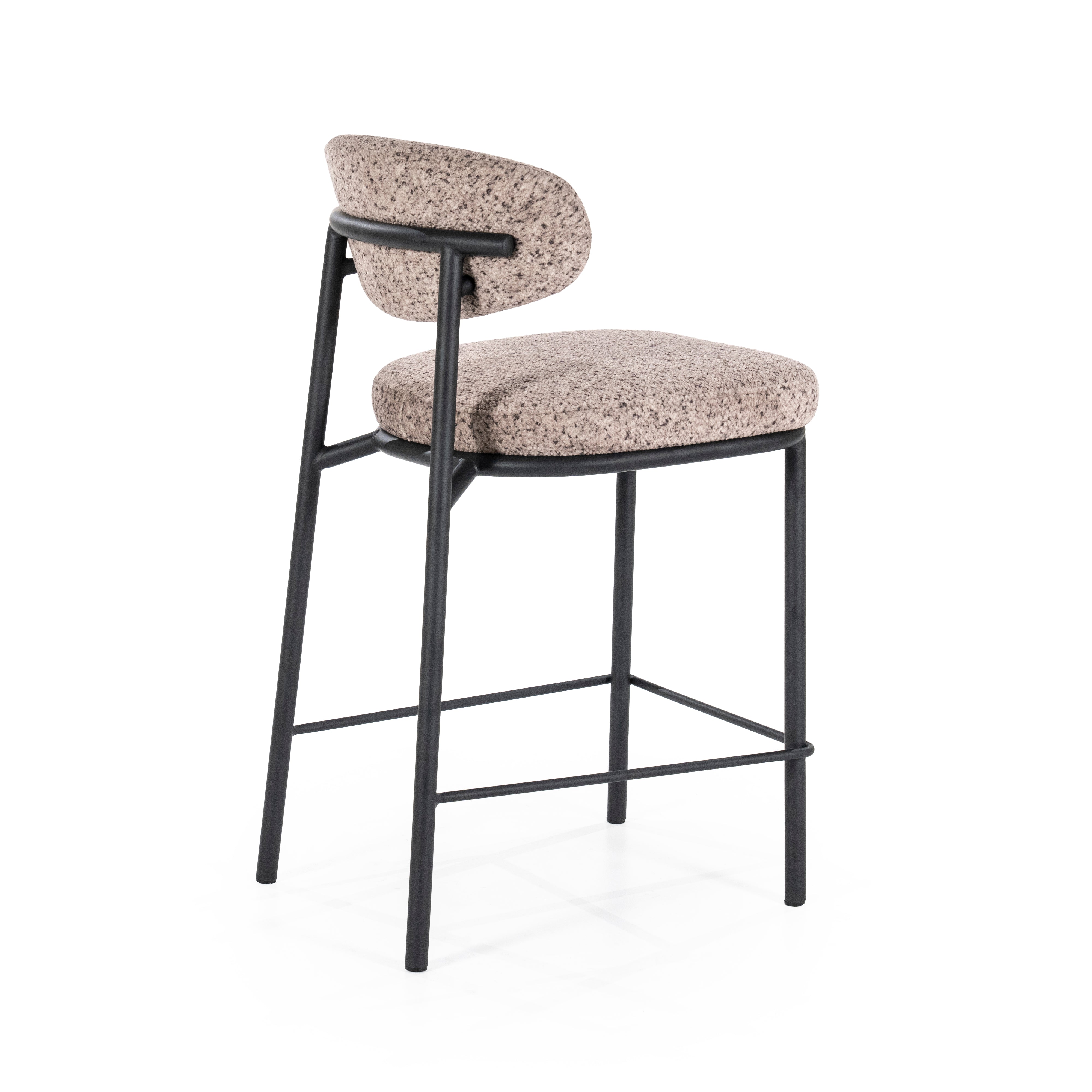 JARI taupe stool