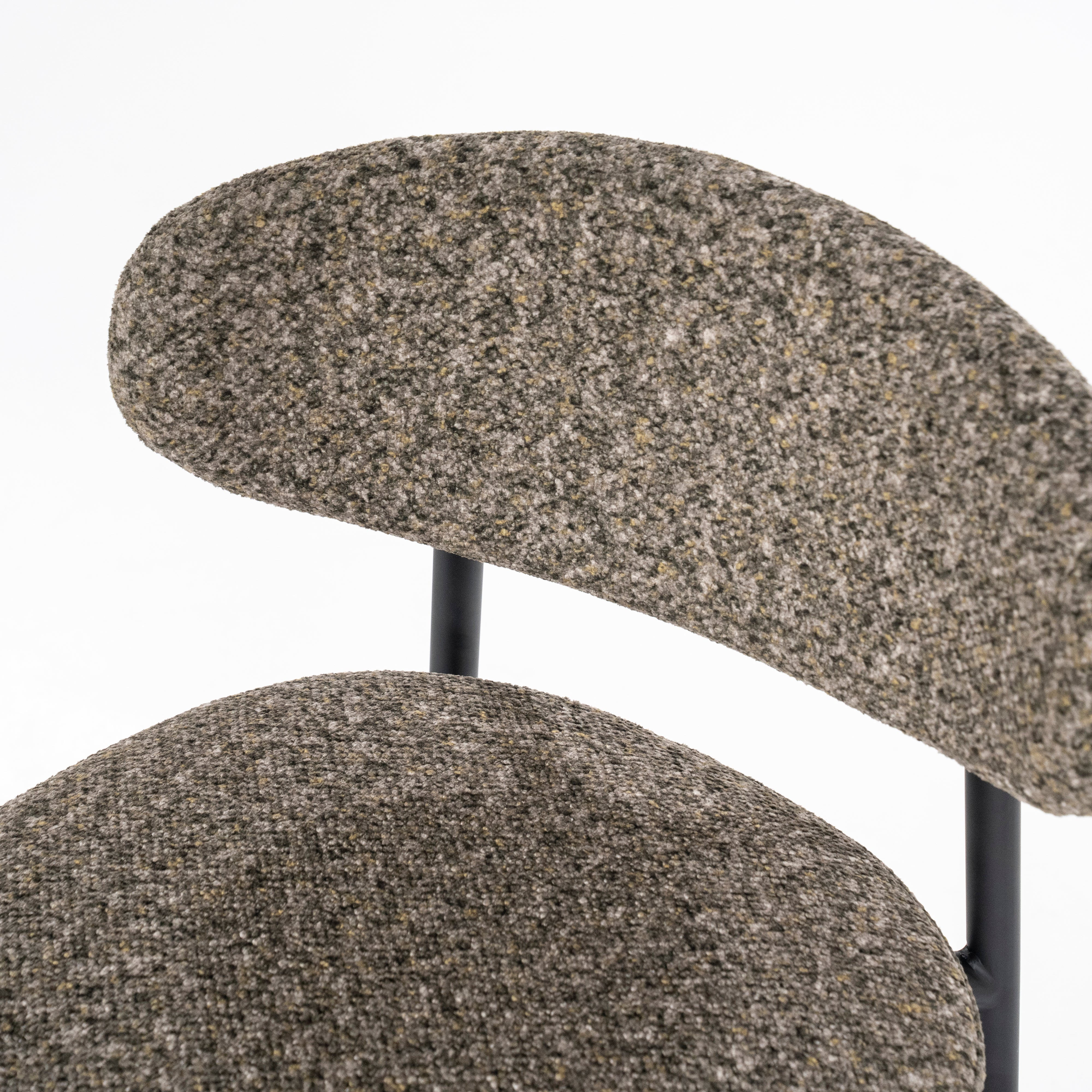 Hocker JARI groen gemêleerd