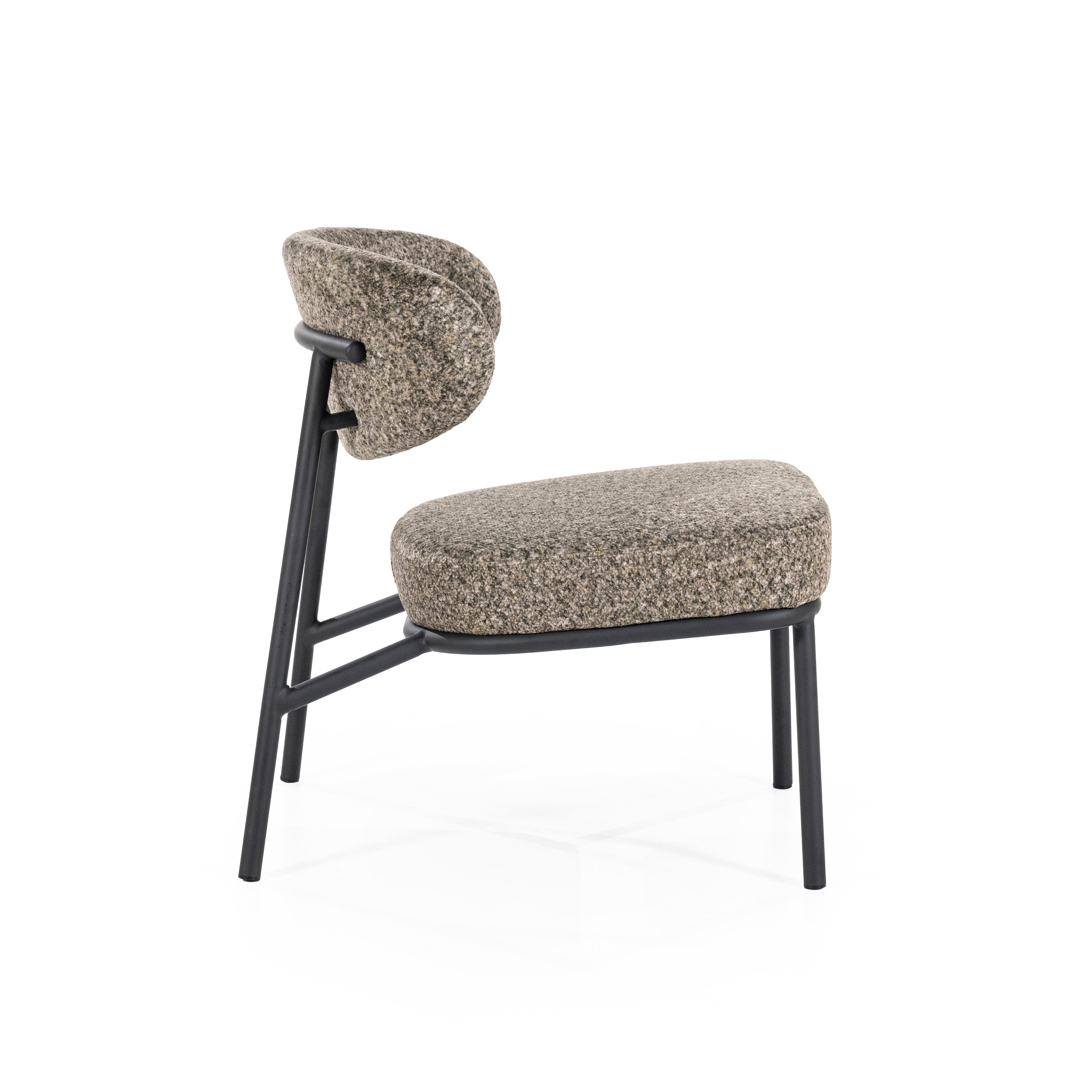 Fauteuil JARI groen gemêleerd