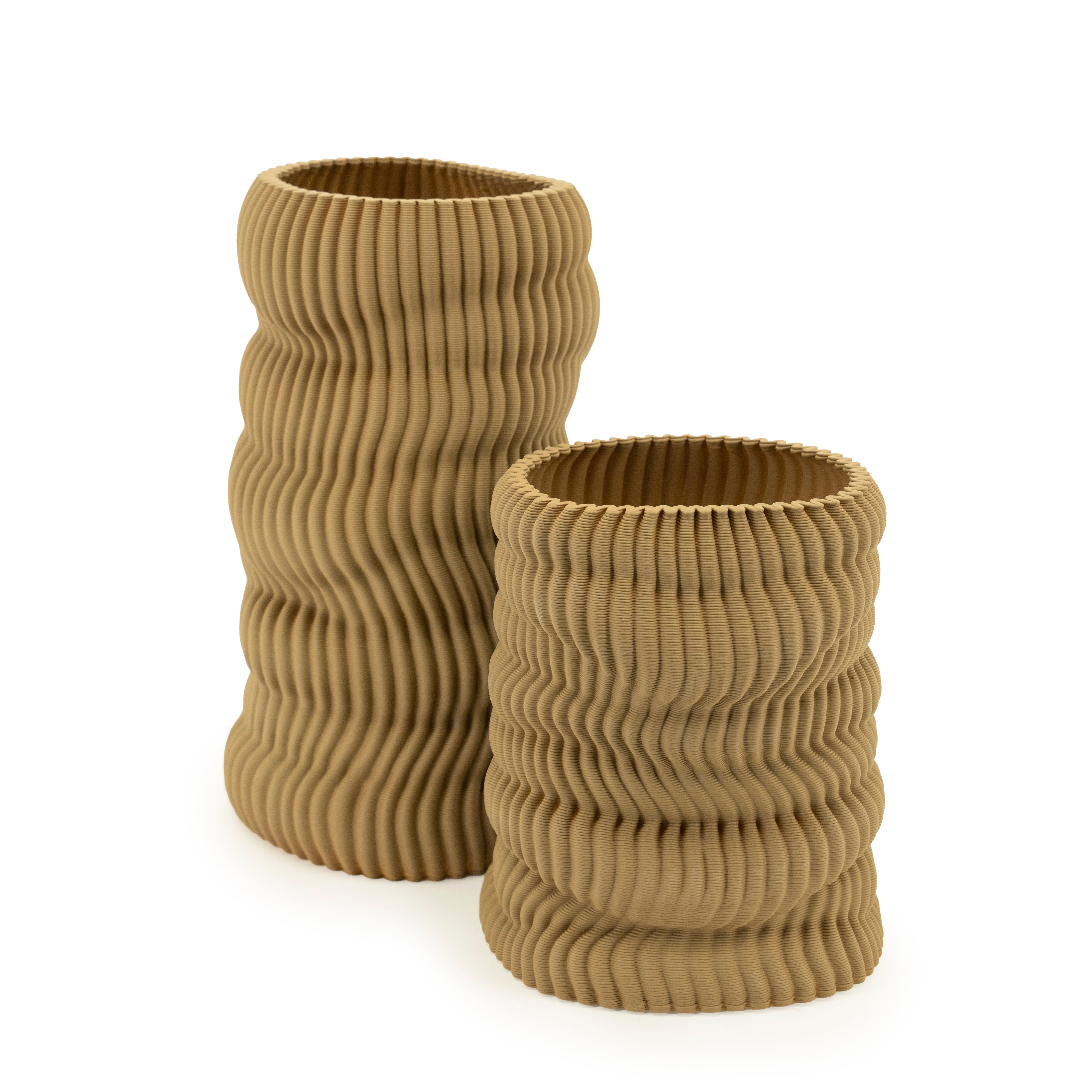 MAE vase beige ceramic