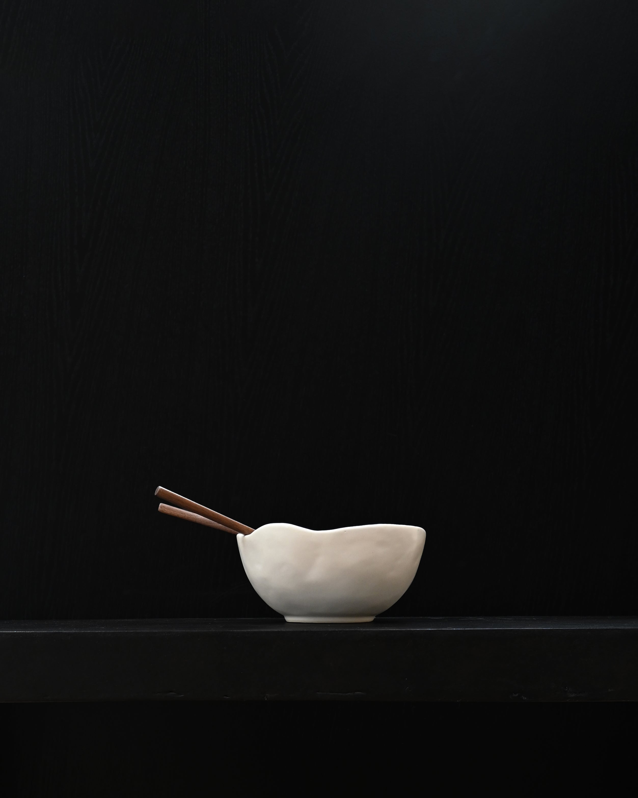 Set von Schalen NATIVE weiße Steinzeug