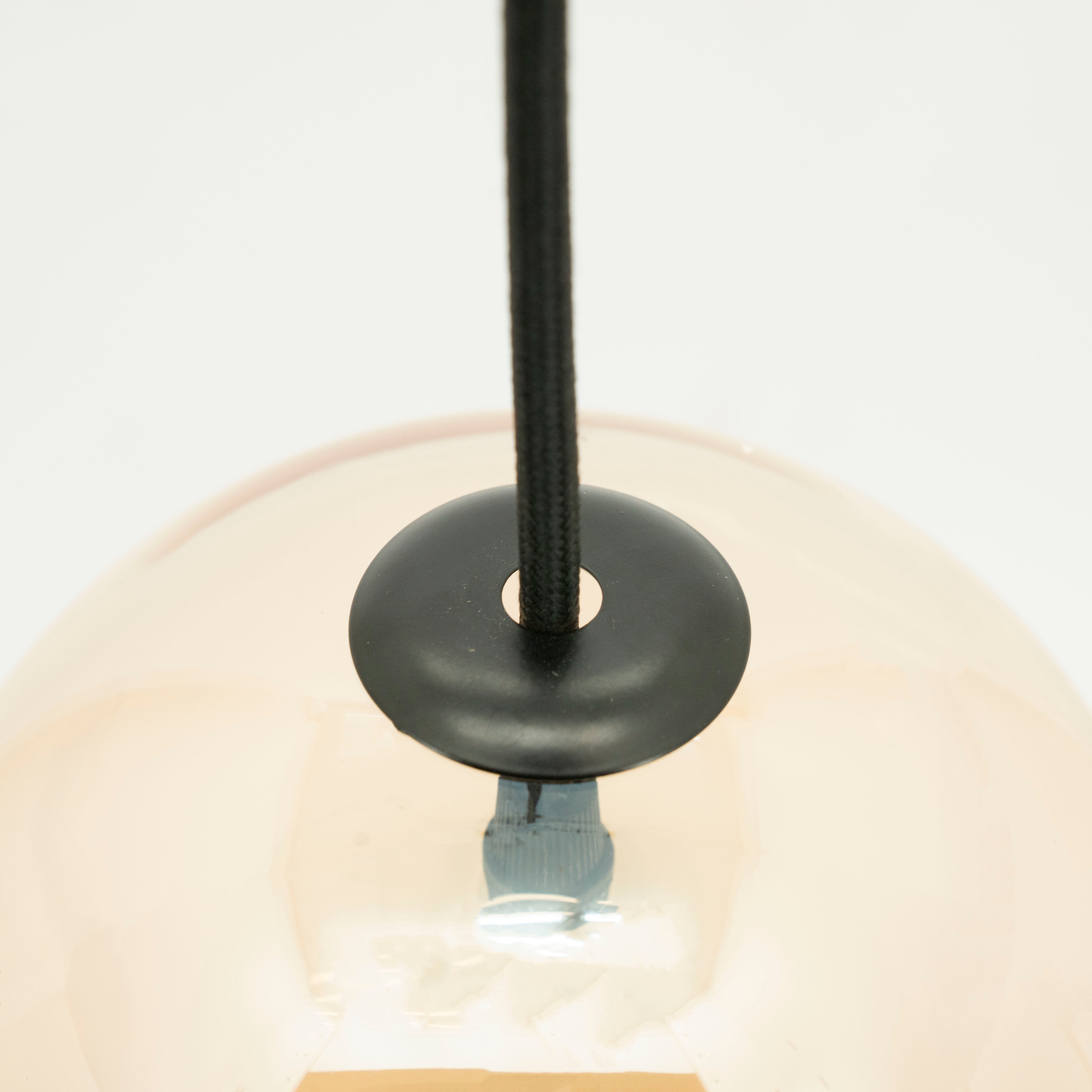 SHONA glass pendant lamp gold