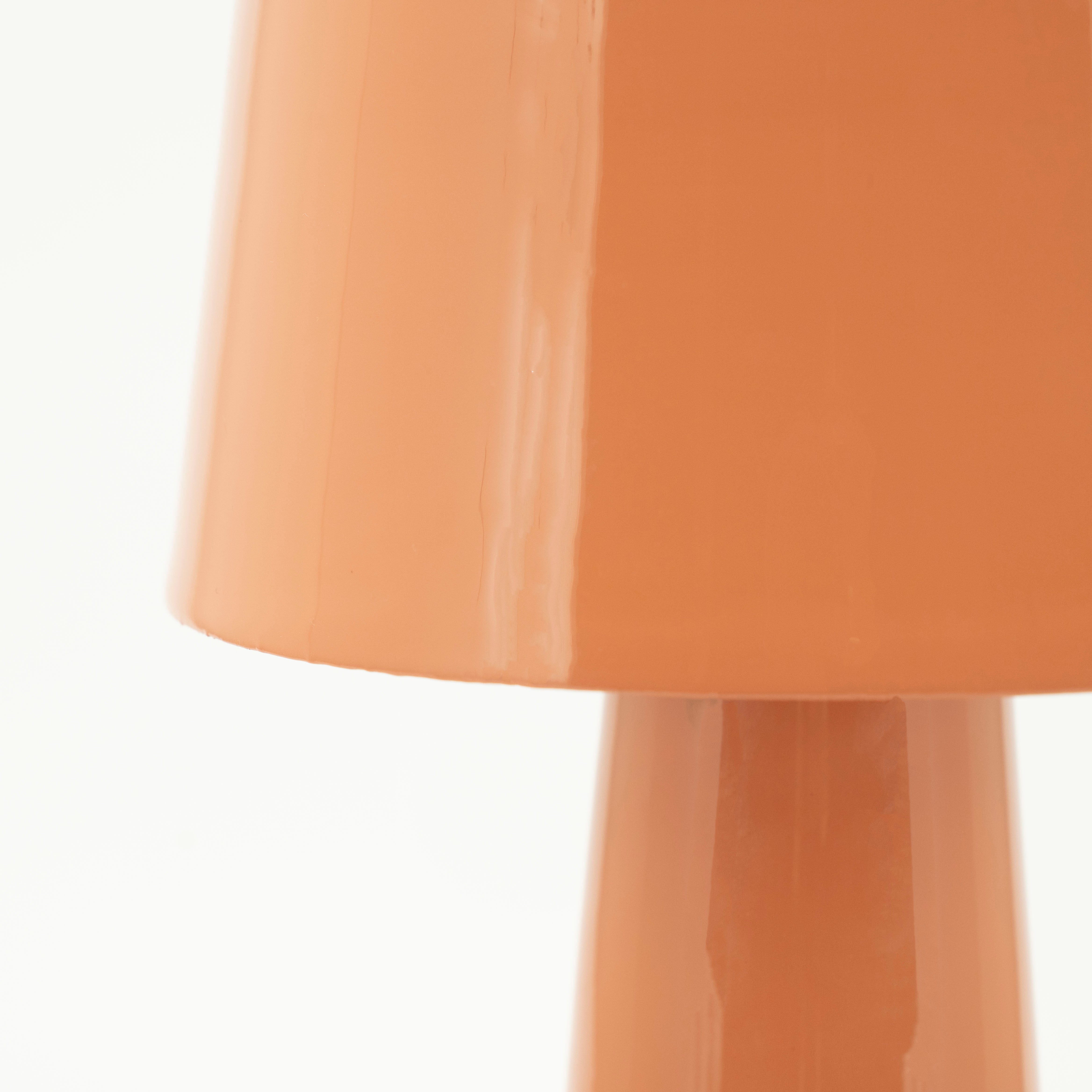 Tischlampe ALVO Terrakotta