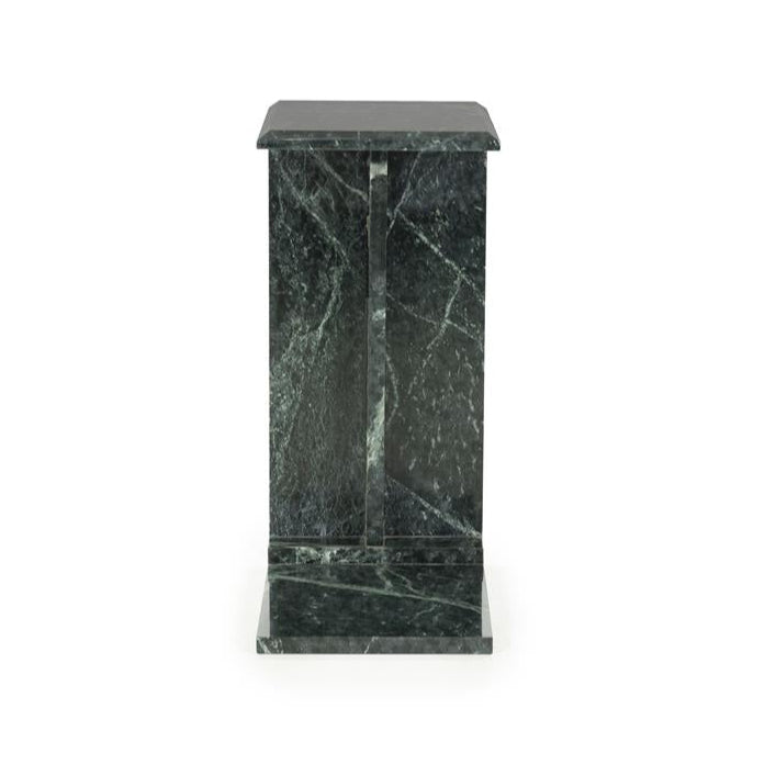 MIRAGE green marble side table