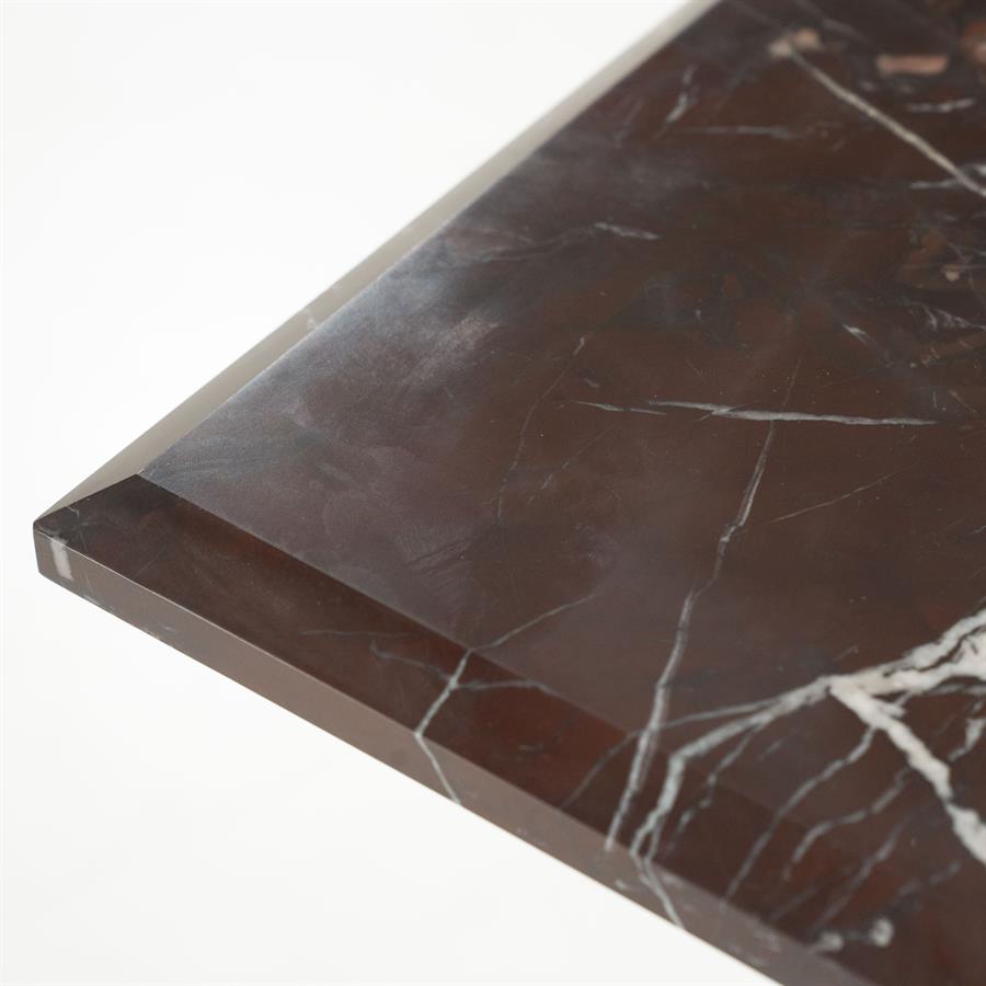 Beistelltisch MIRAGE bordeaux Marmor