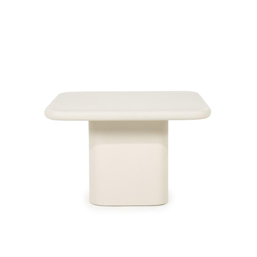 SIMINTO Cream Side Table