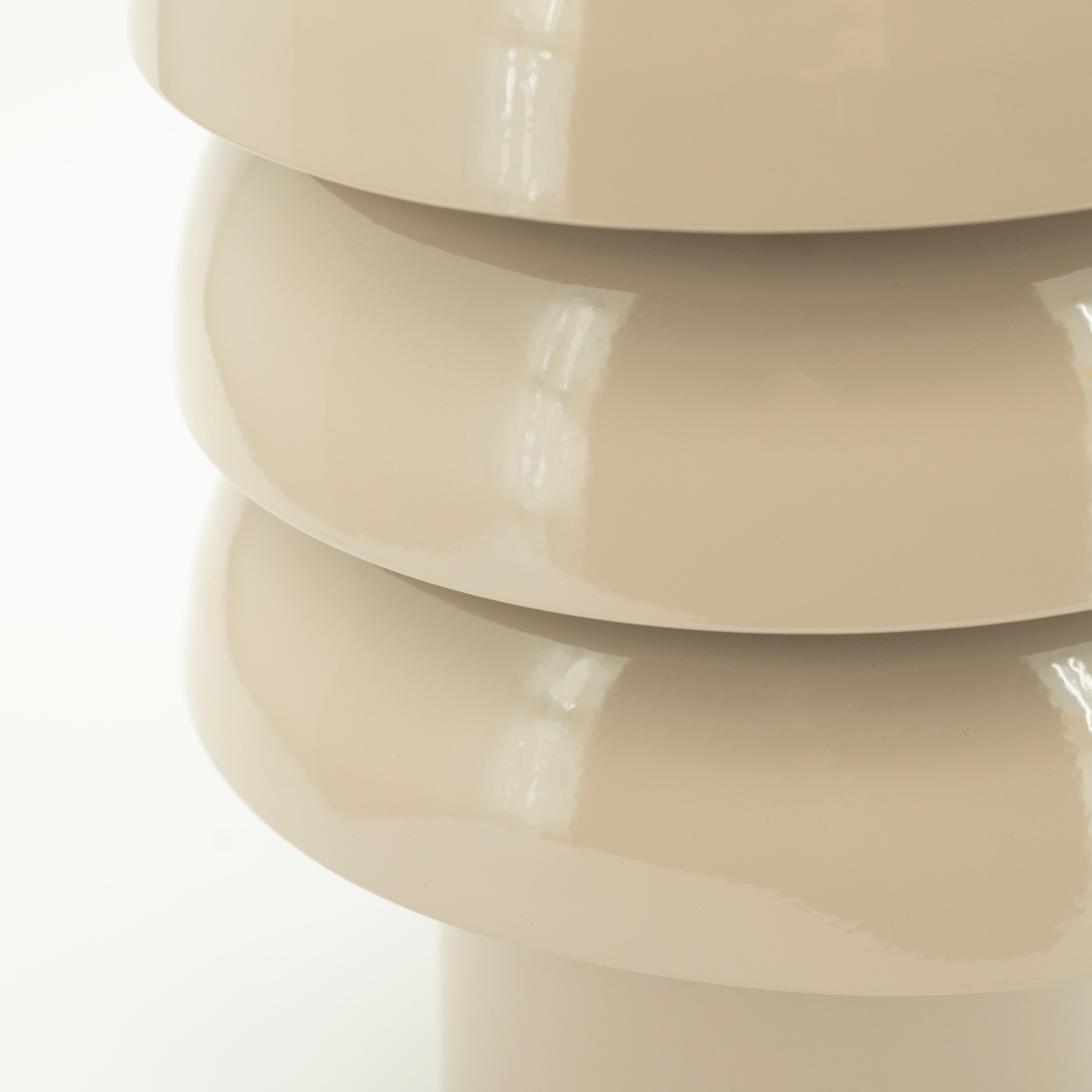 Tischlampe CURO beige