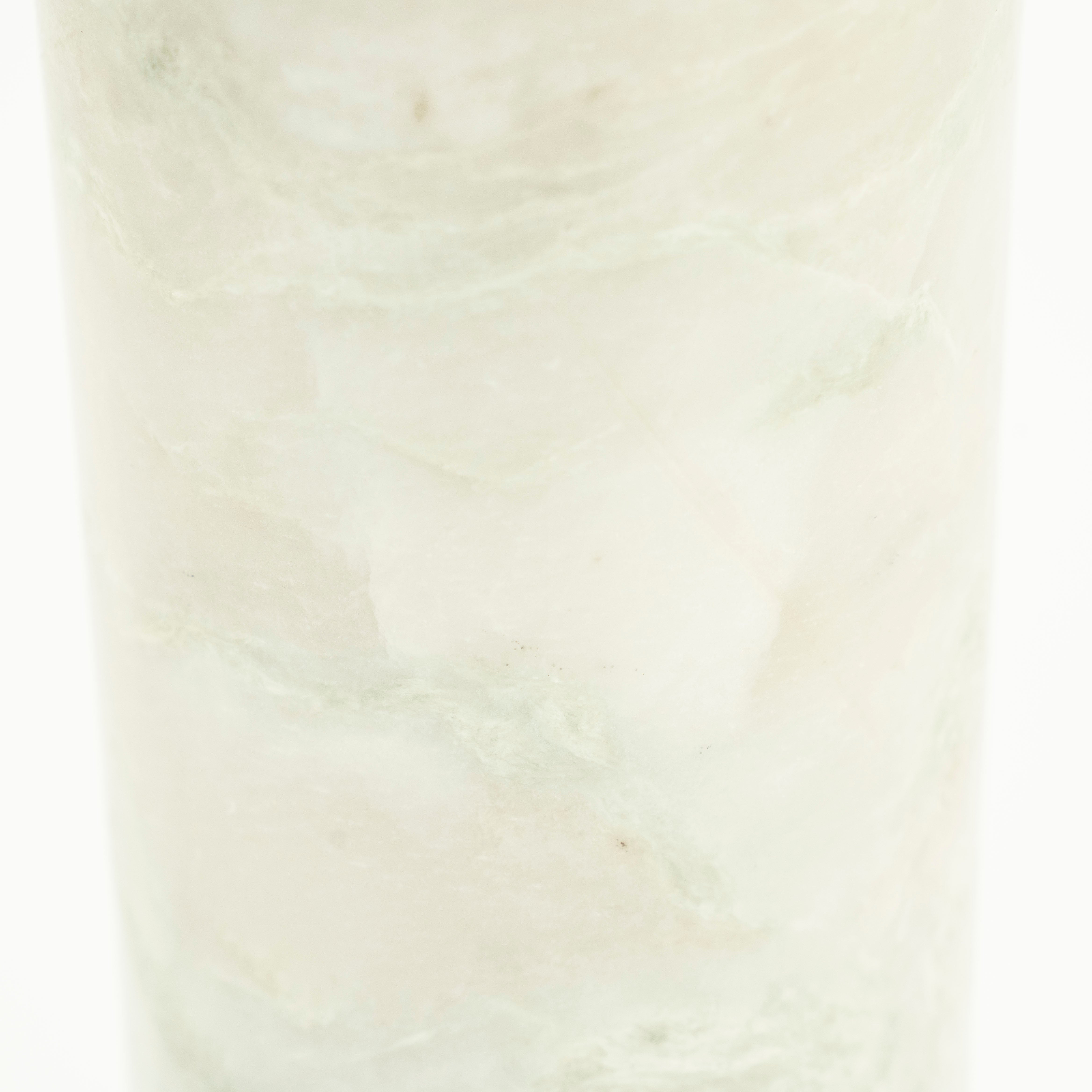 Tischlampe ROSSO grüner Marmor