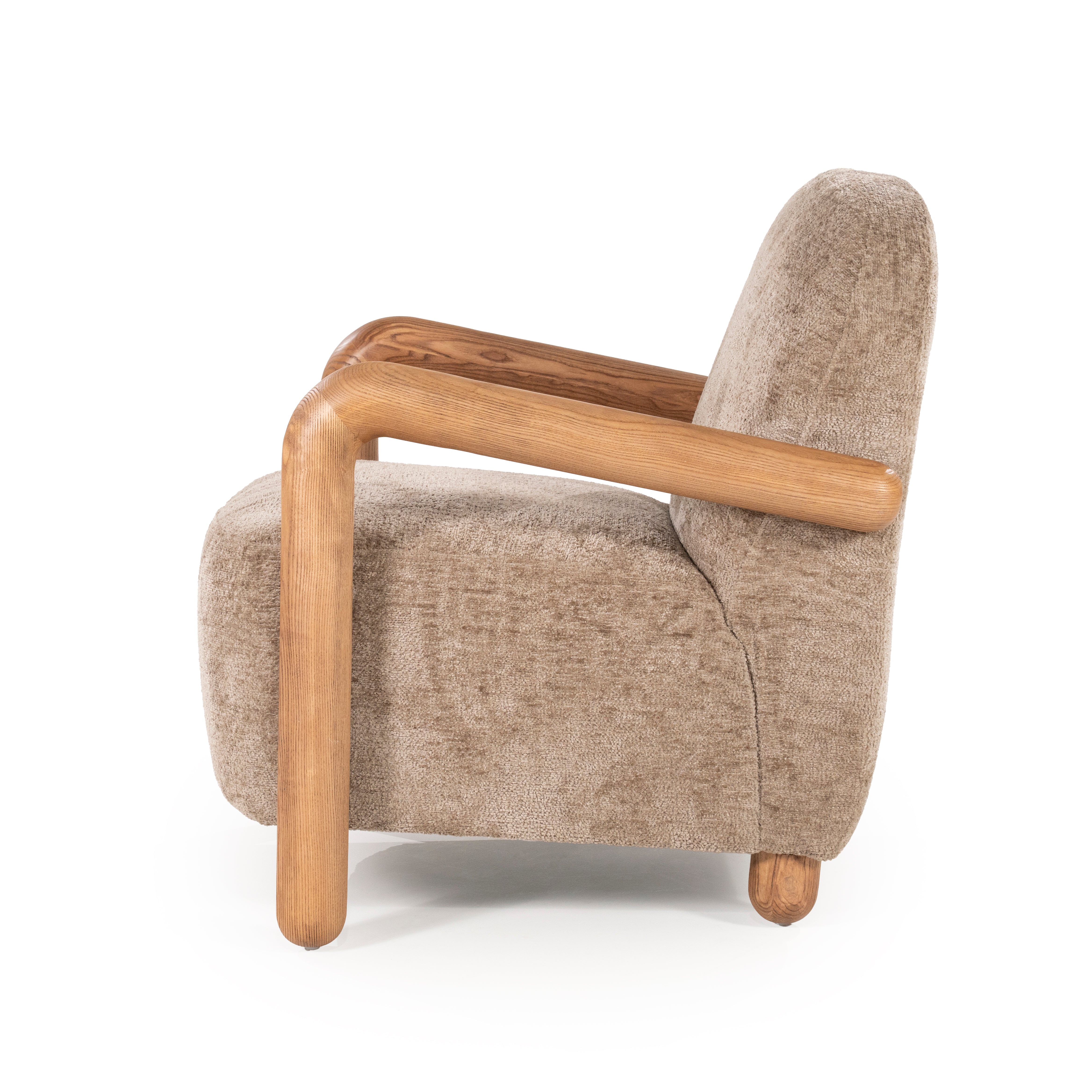Retro fauteuil beige