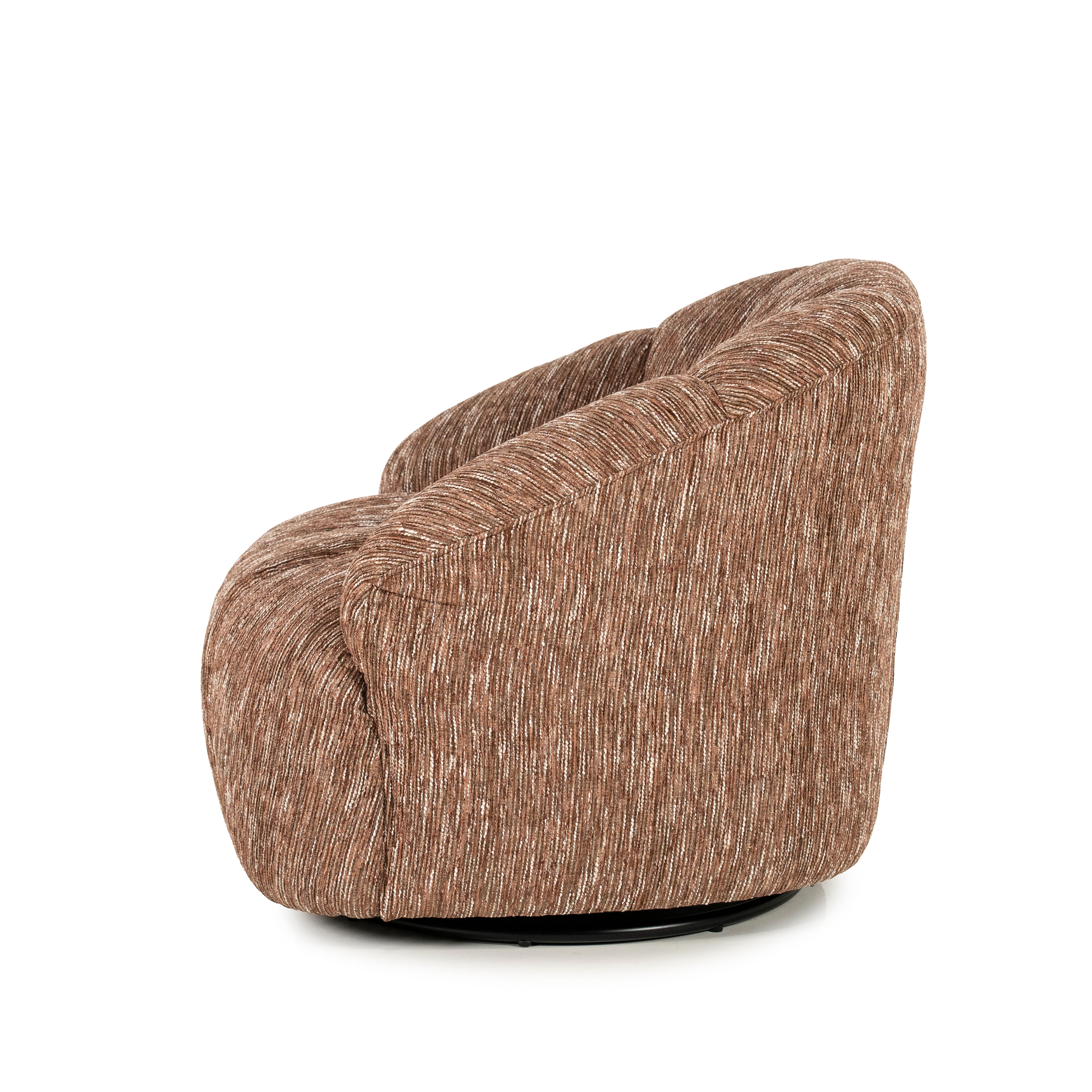 SOGNO Brown Swivel Armchair