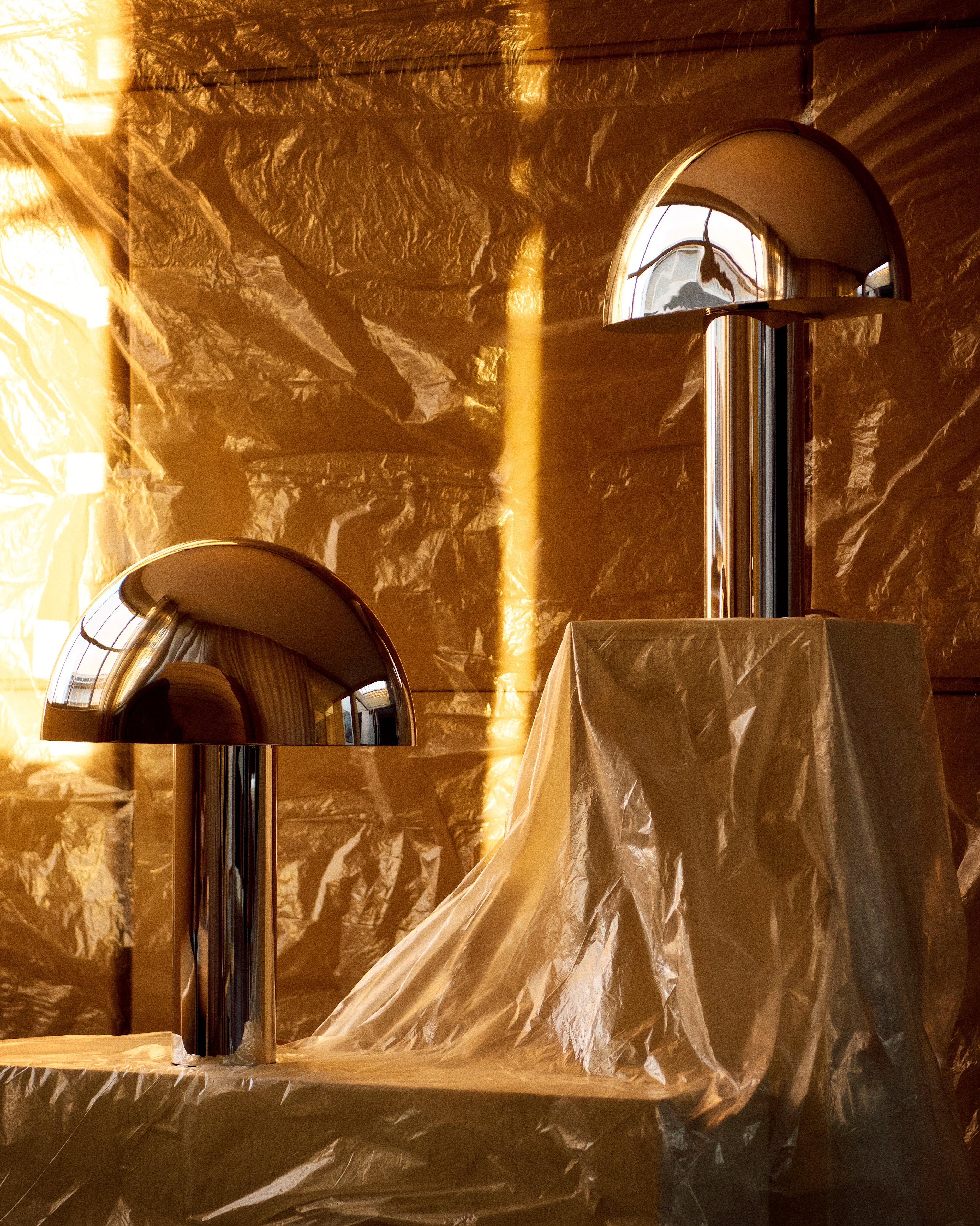 Aglow Table Lamp Nickel