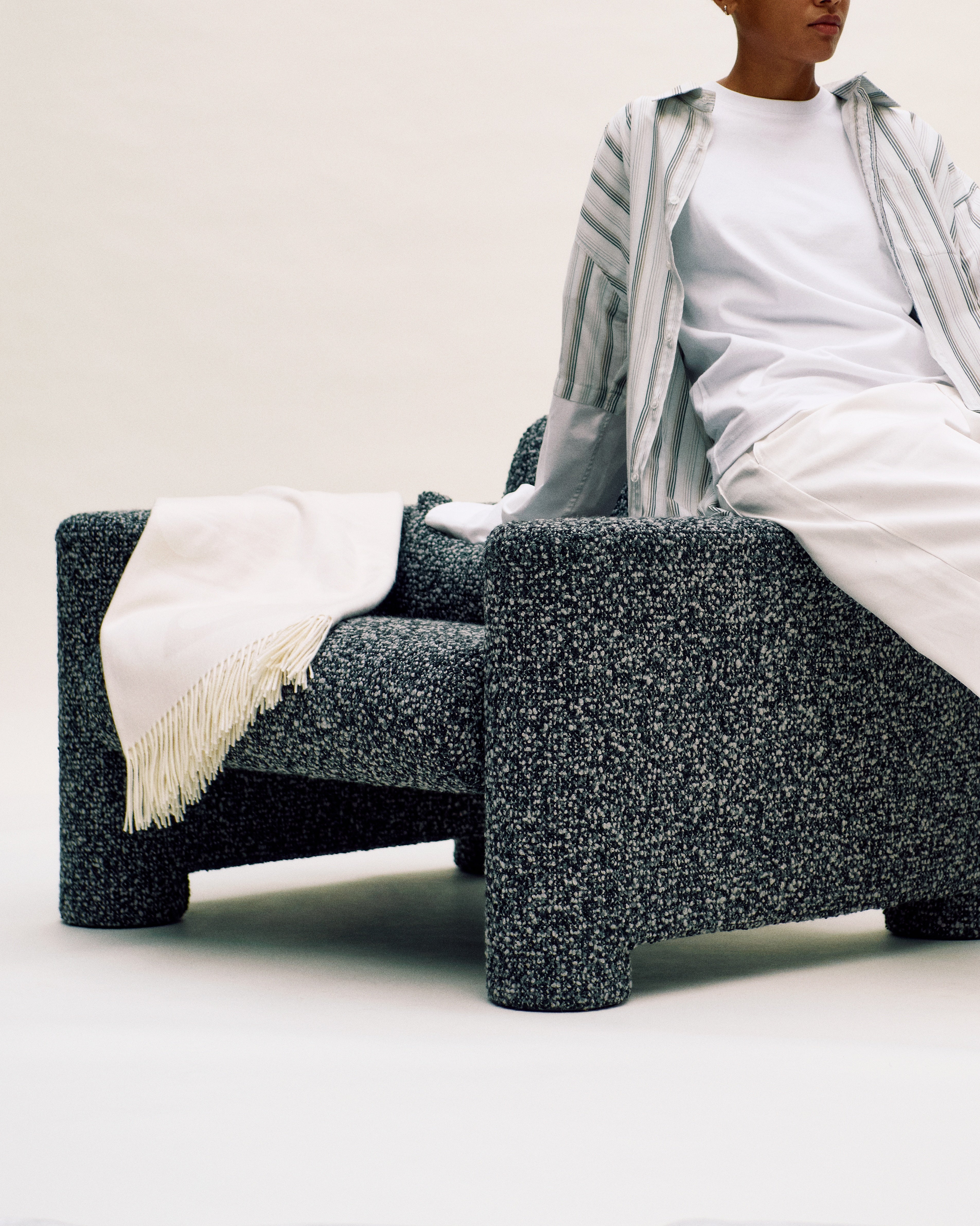 Upholstered ION Armchair