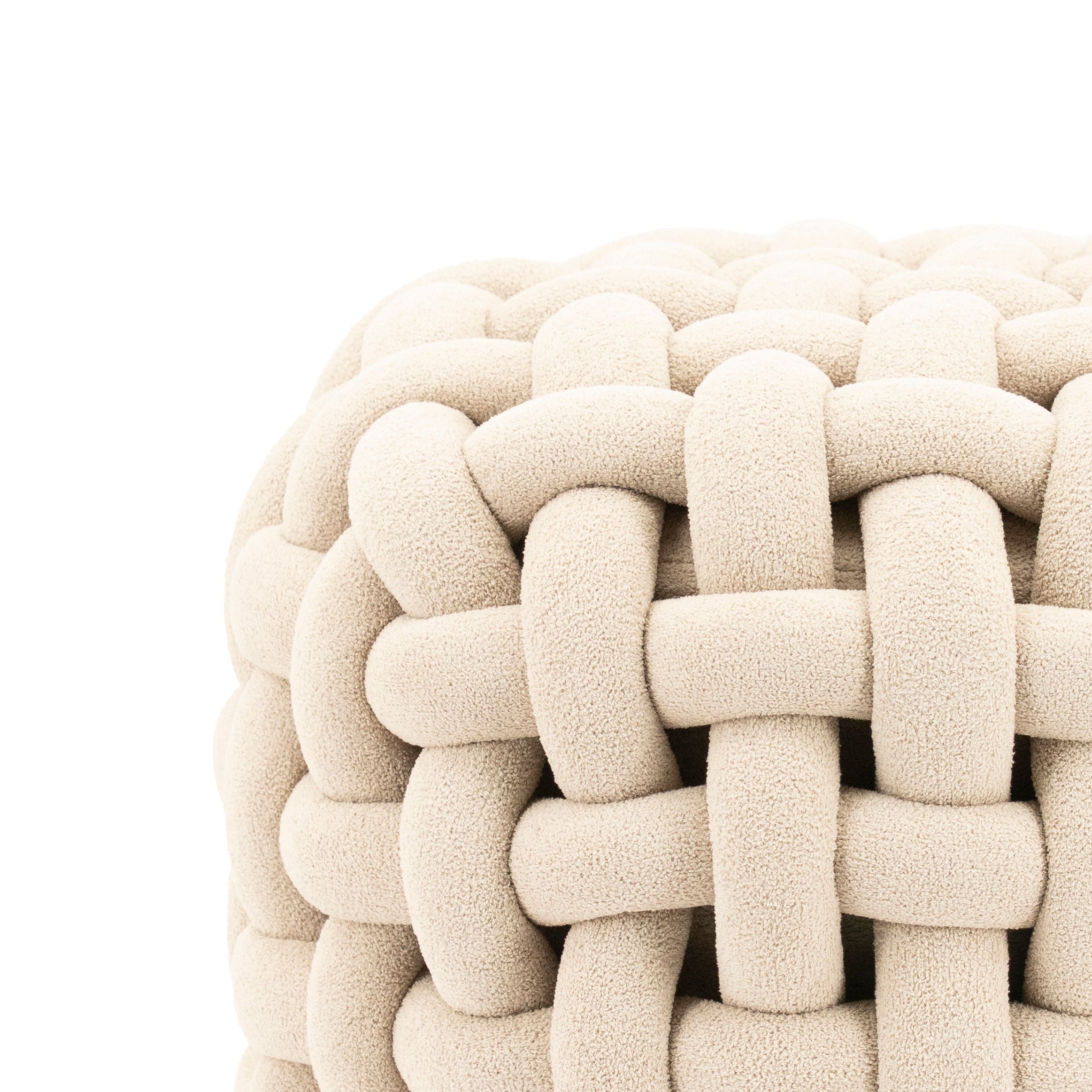 Puf POOFIE cremefarben