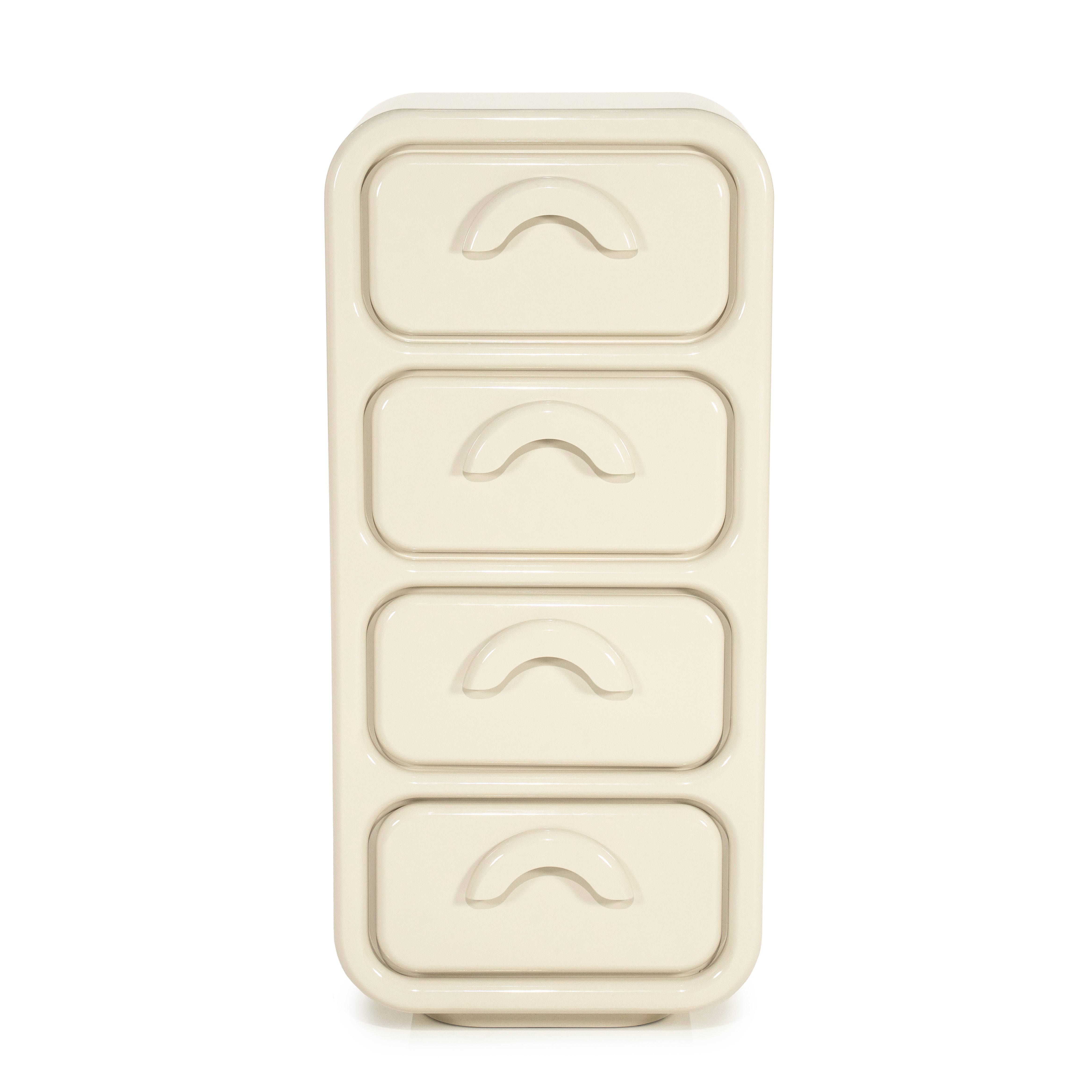 GUBBY Beige Chest of Drawers