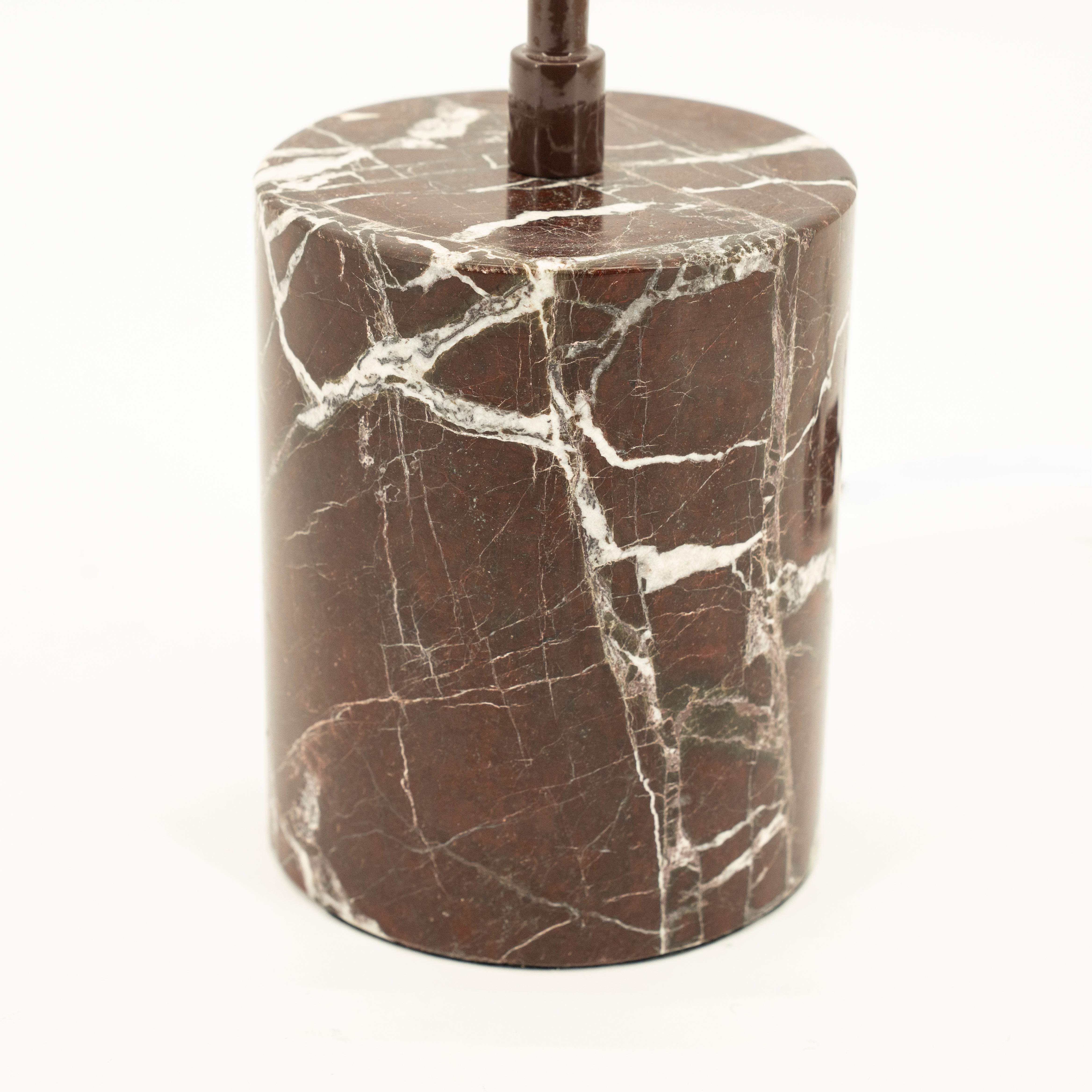 LUMINA Table Lamp Brown Marble