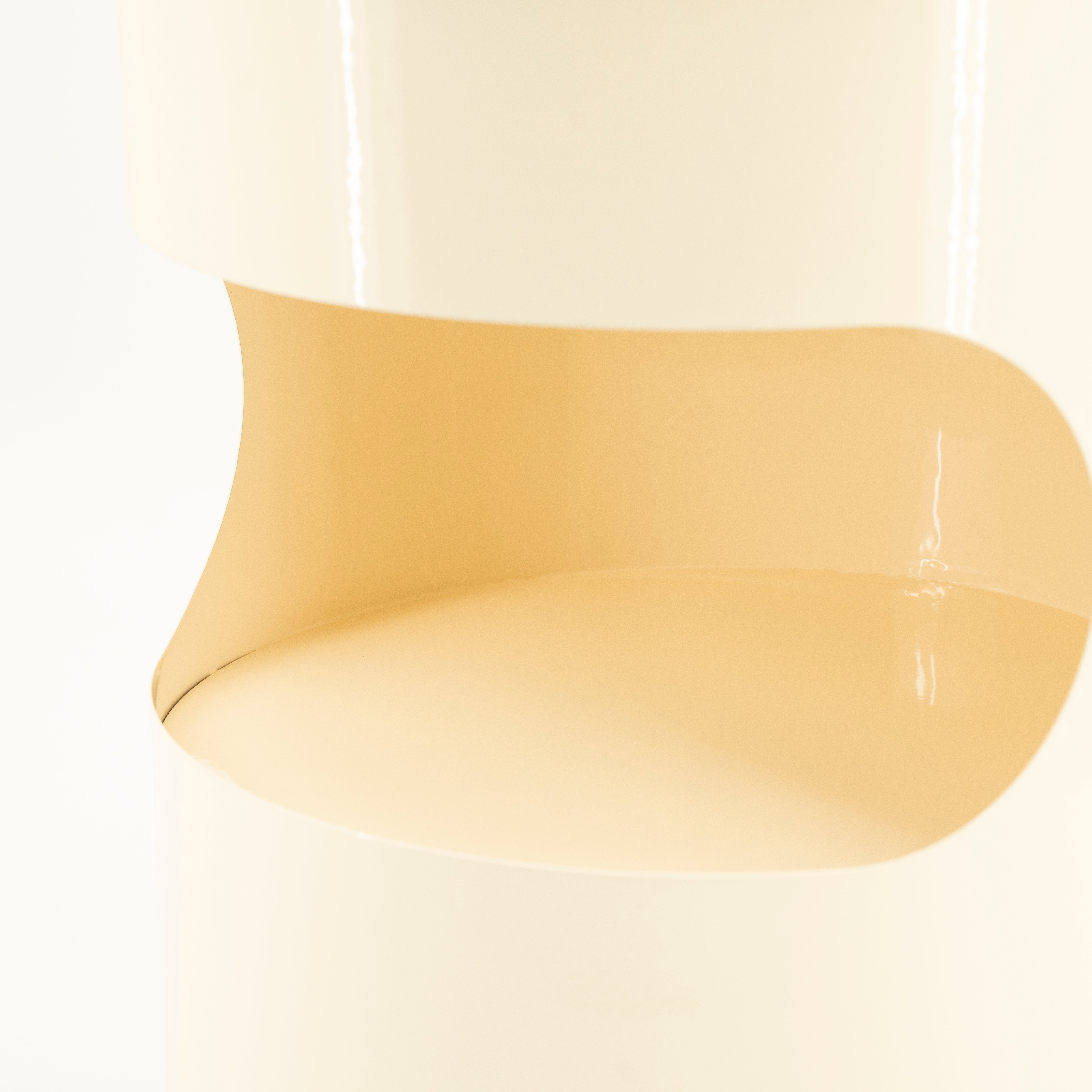 Bijzettafel TONDO crème