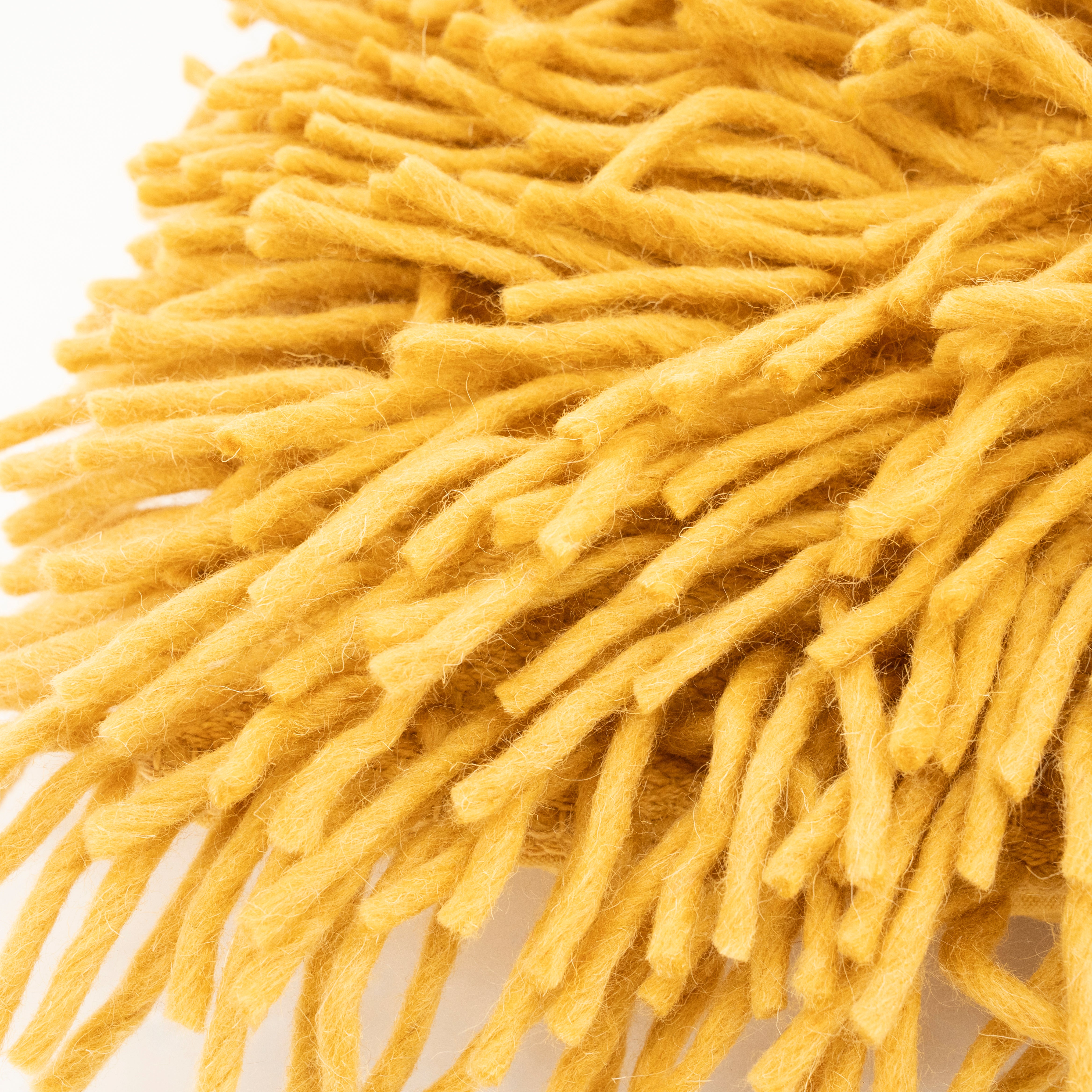 Kissen MOPPY senfgelb