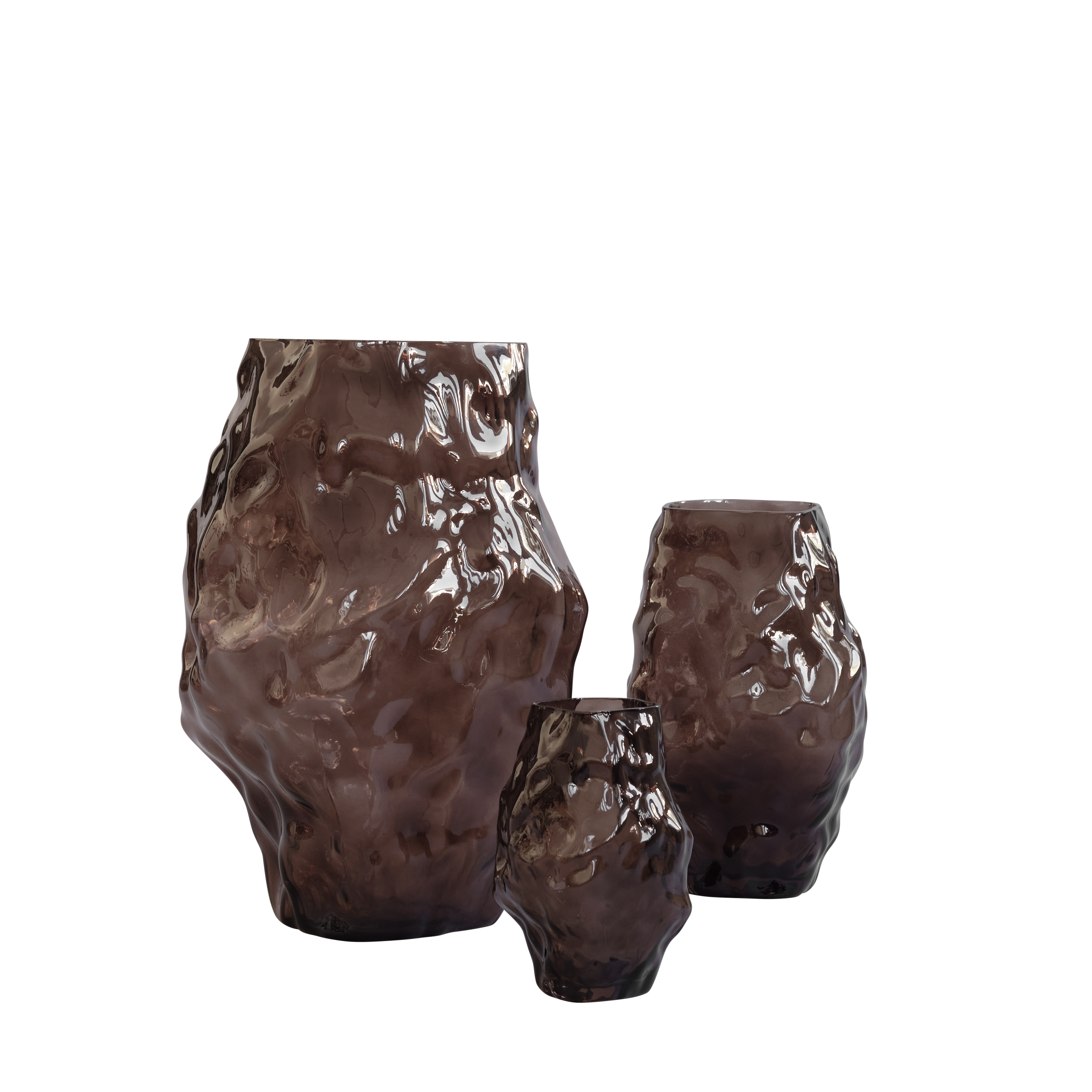 Vaas KATACHI bruin glas