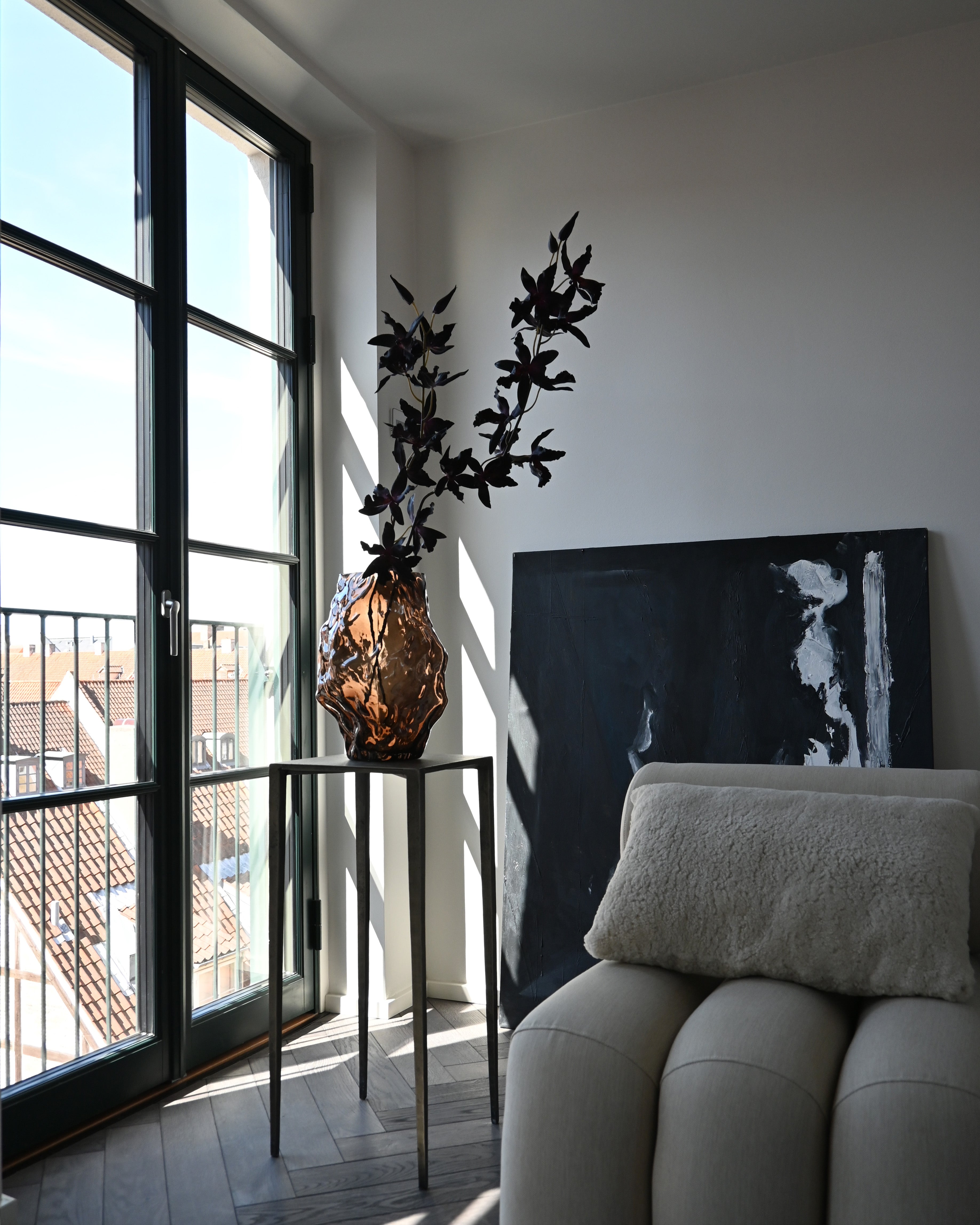 Vaas KATACHI bruin glas