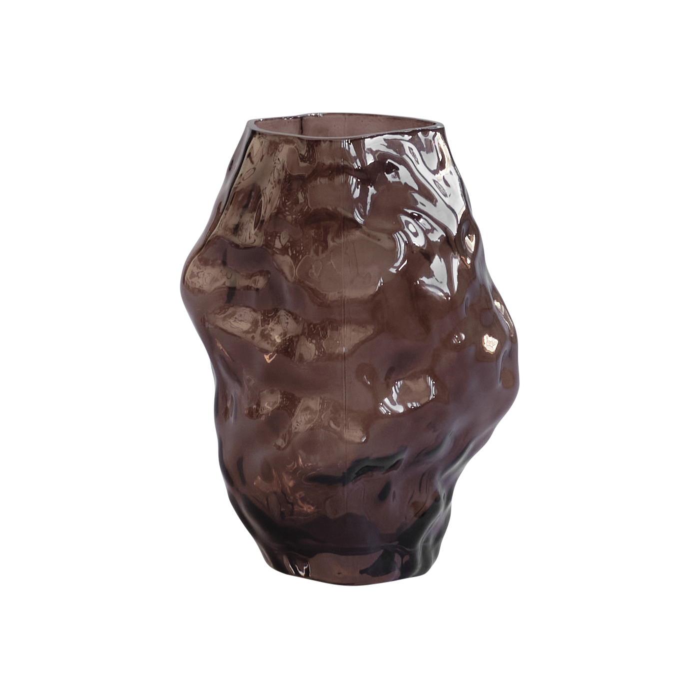 Vaas KATACHI bruin glas