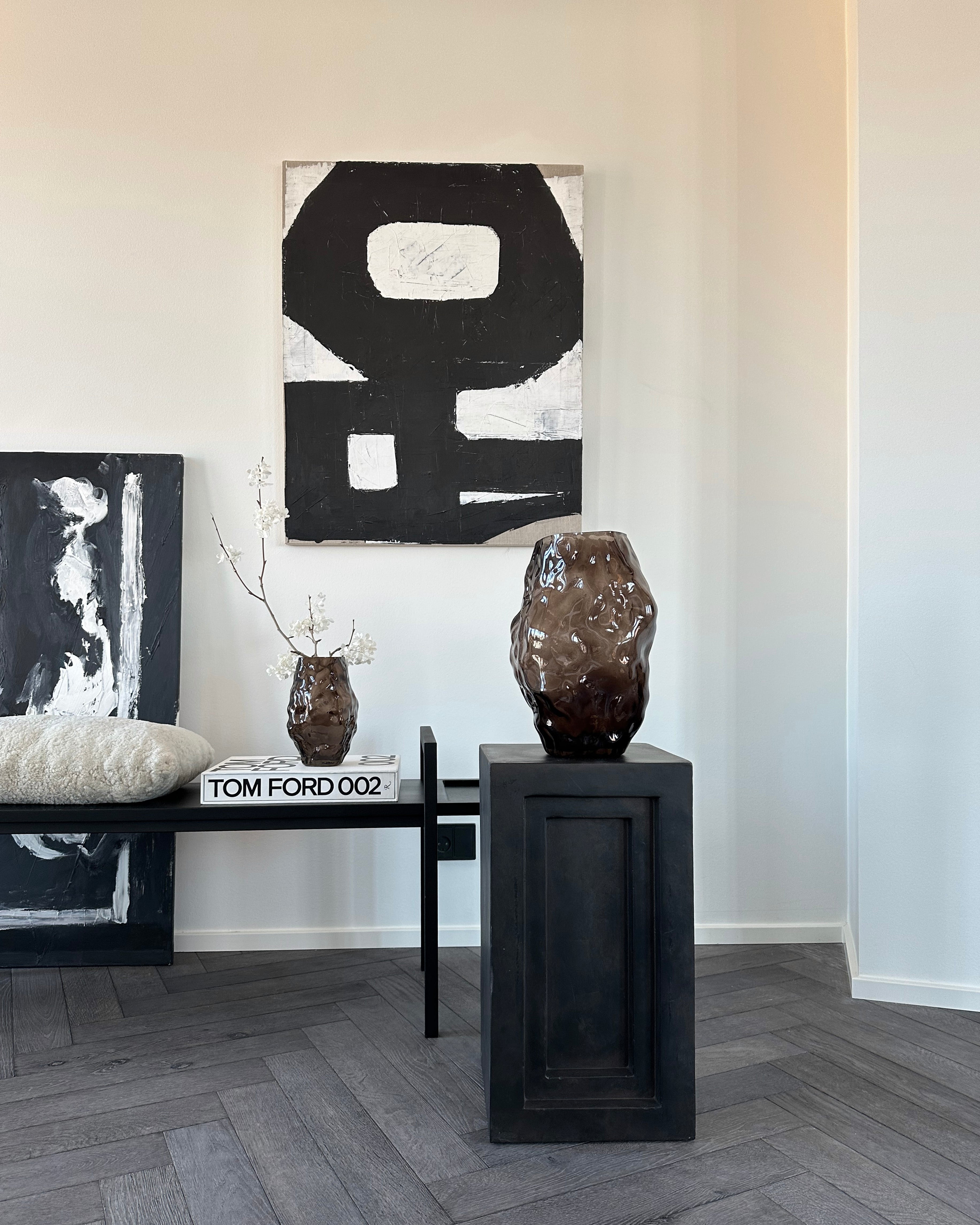 Vaas KATACHI bruin glas