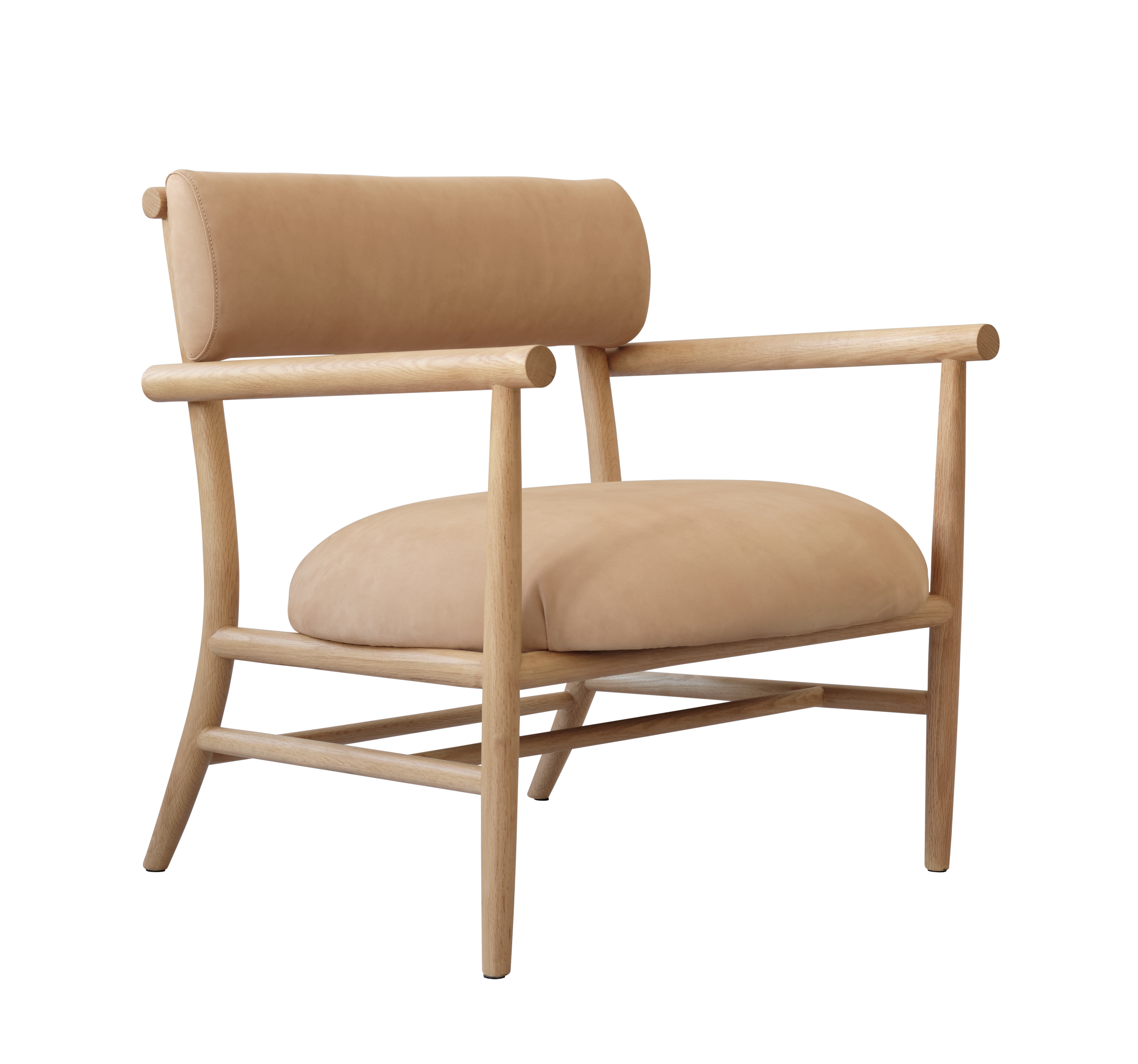 Fauteuil NAMA warme beige nubuck