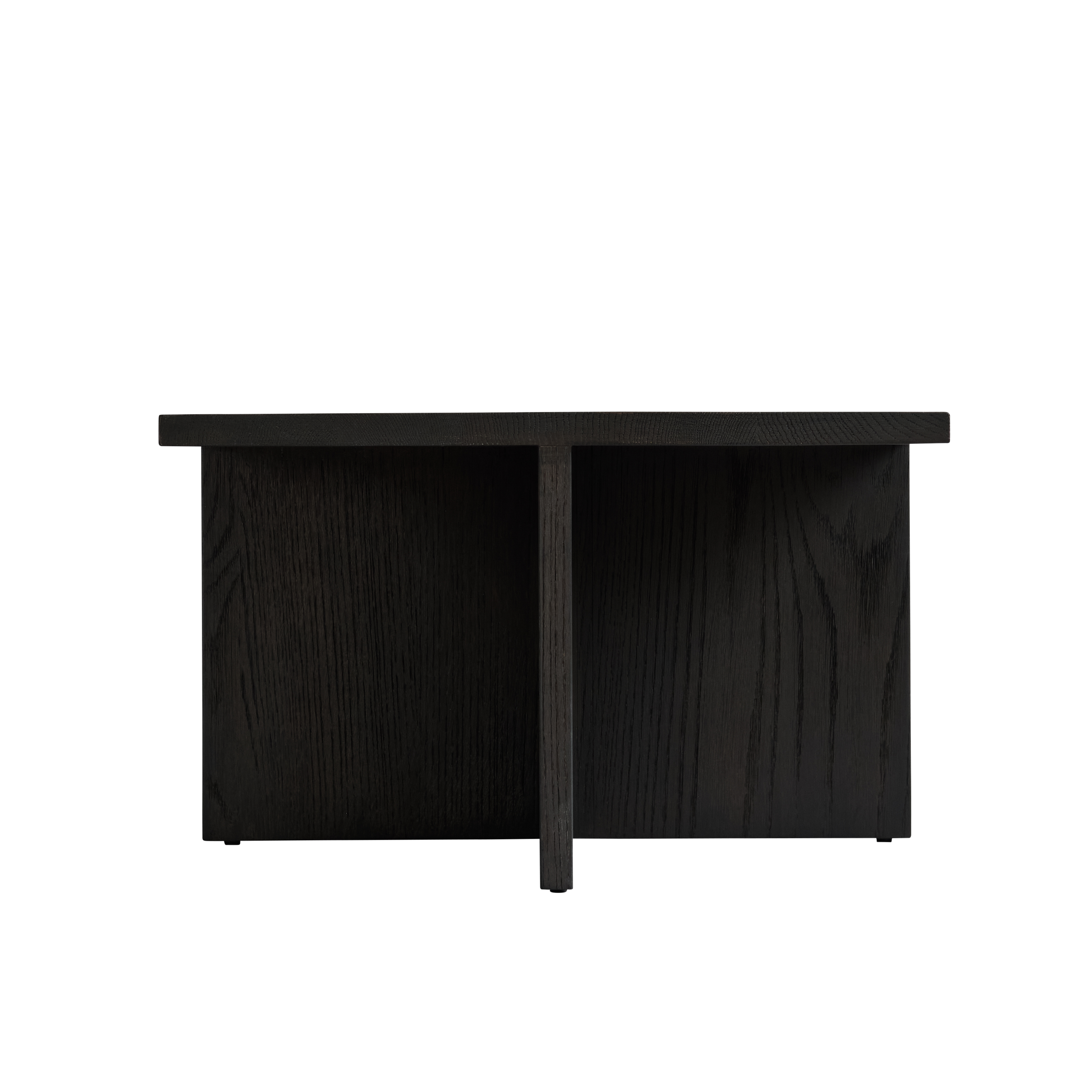 Koffietafel BRUTUS zwart eiken