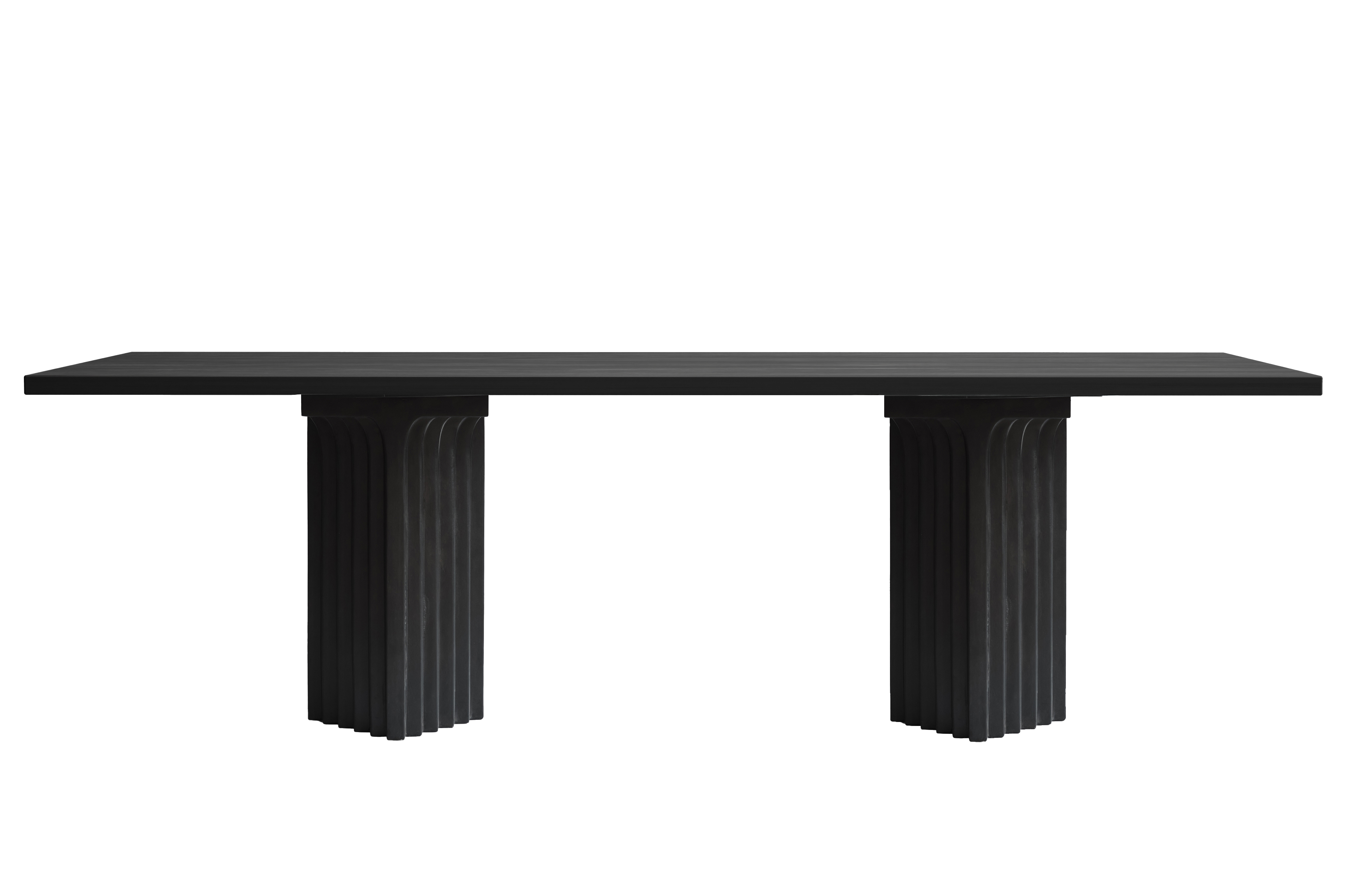 Eettafel ARC zwart eiken