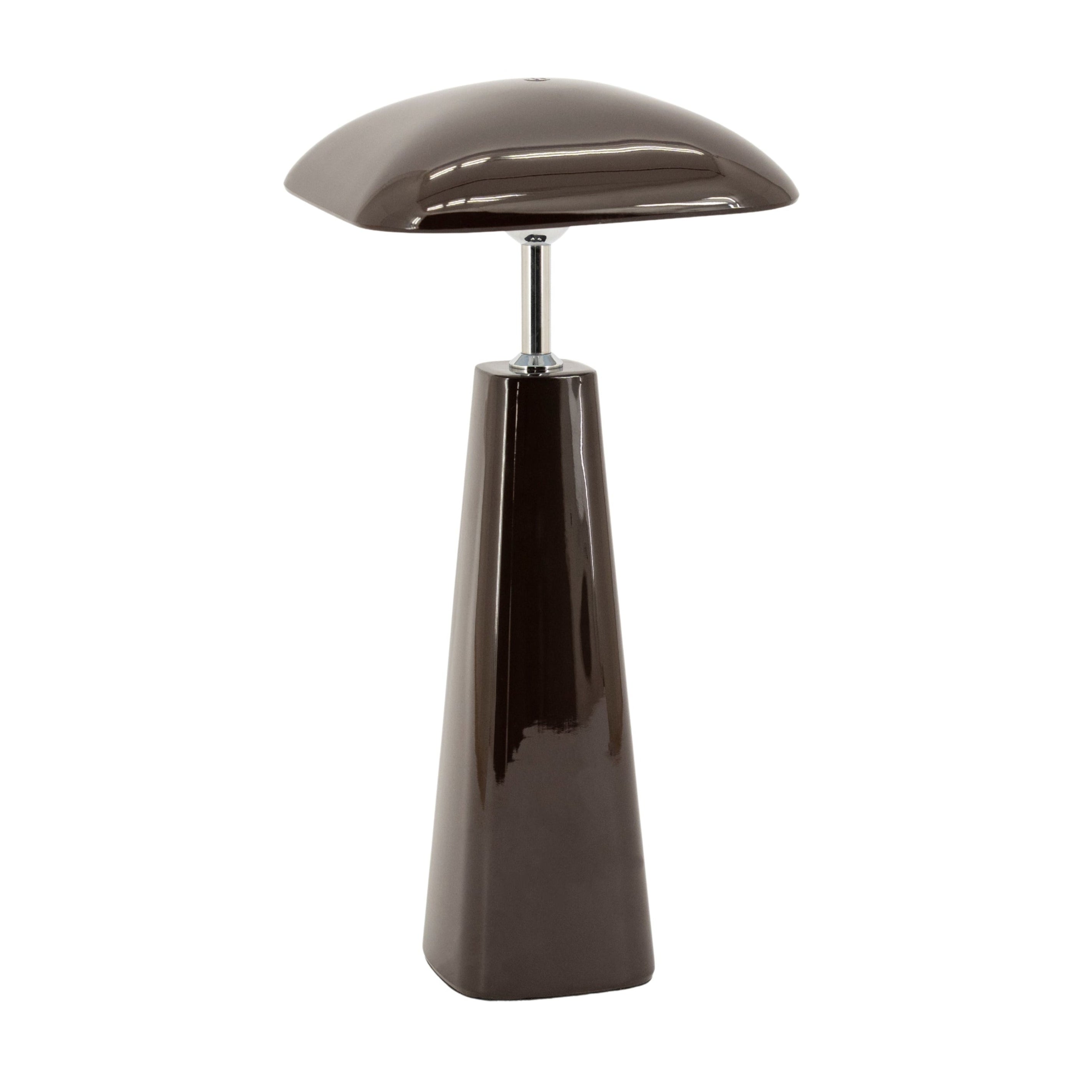 Lampa przenośna QUADRA czekoladowy