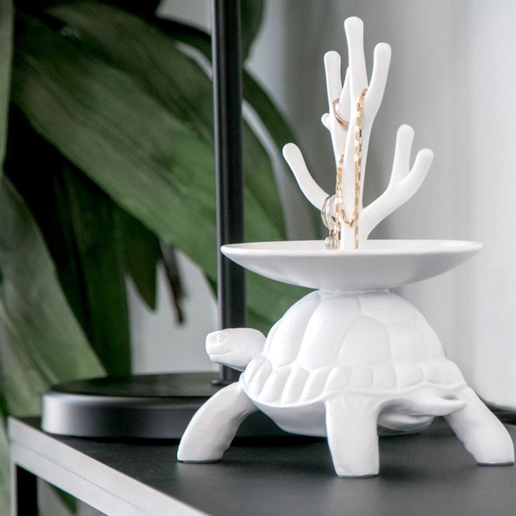 Sieradenstandaard TURTLE CARRY grijs