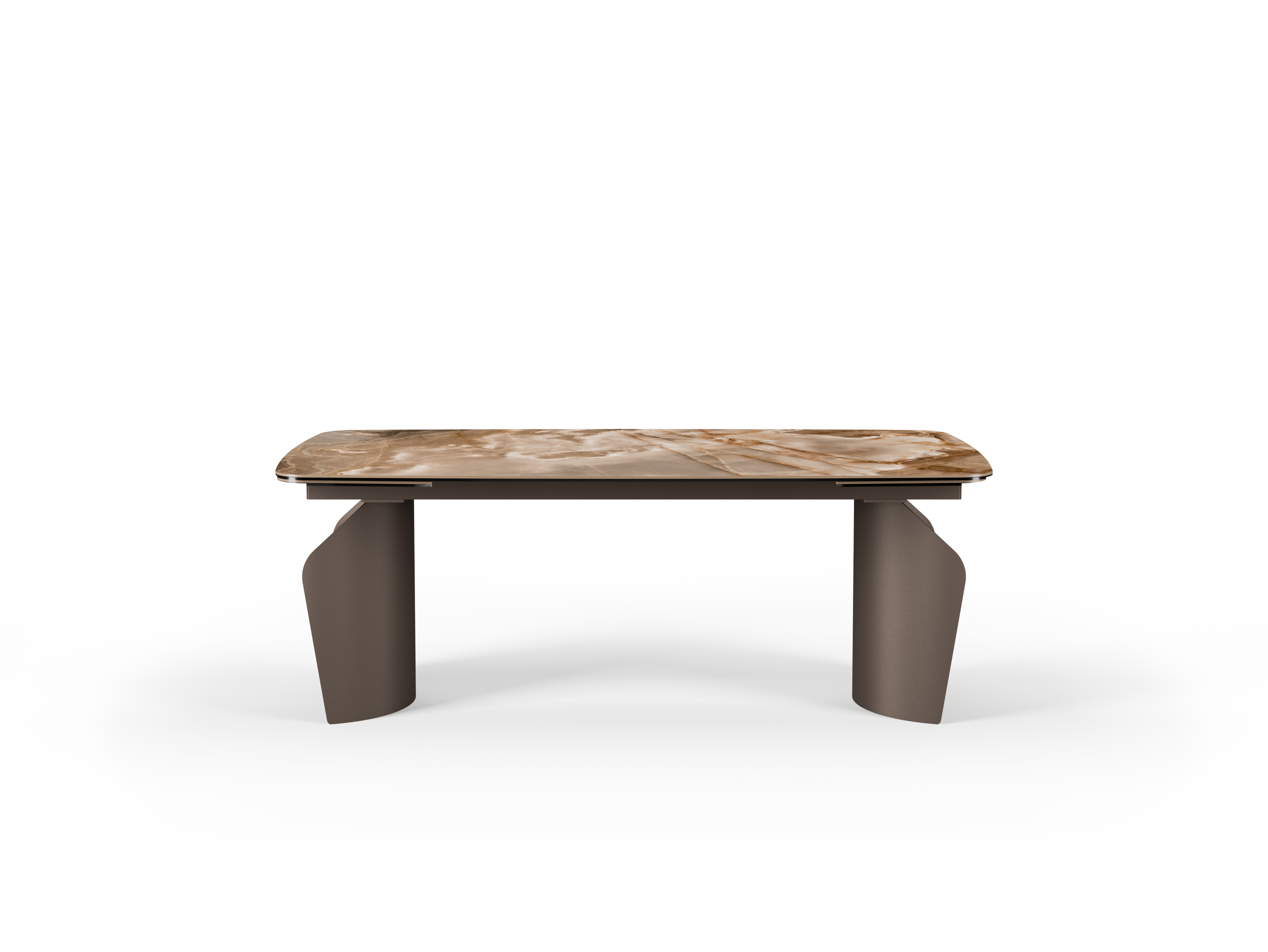 Uitschuifbare tafel LO van kwartssteen