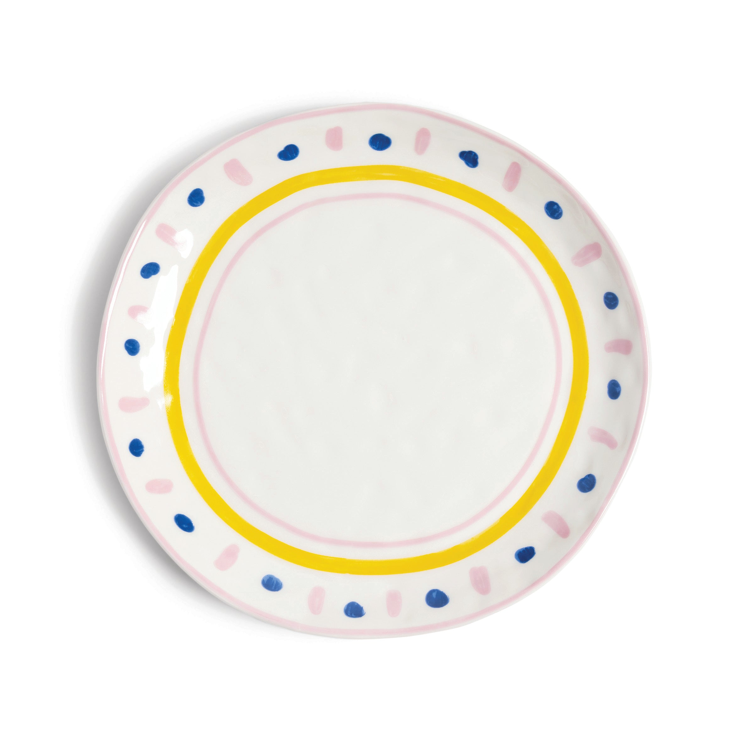 Breakfast plate set BOAVISTA colorful porcelain