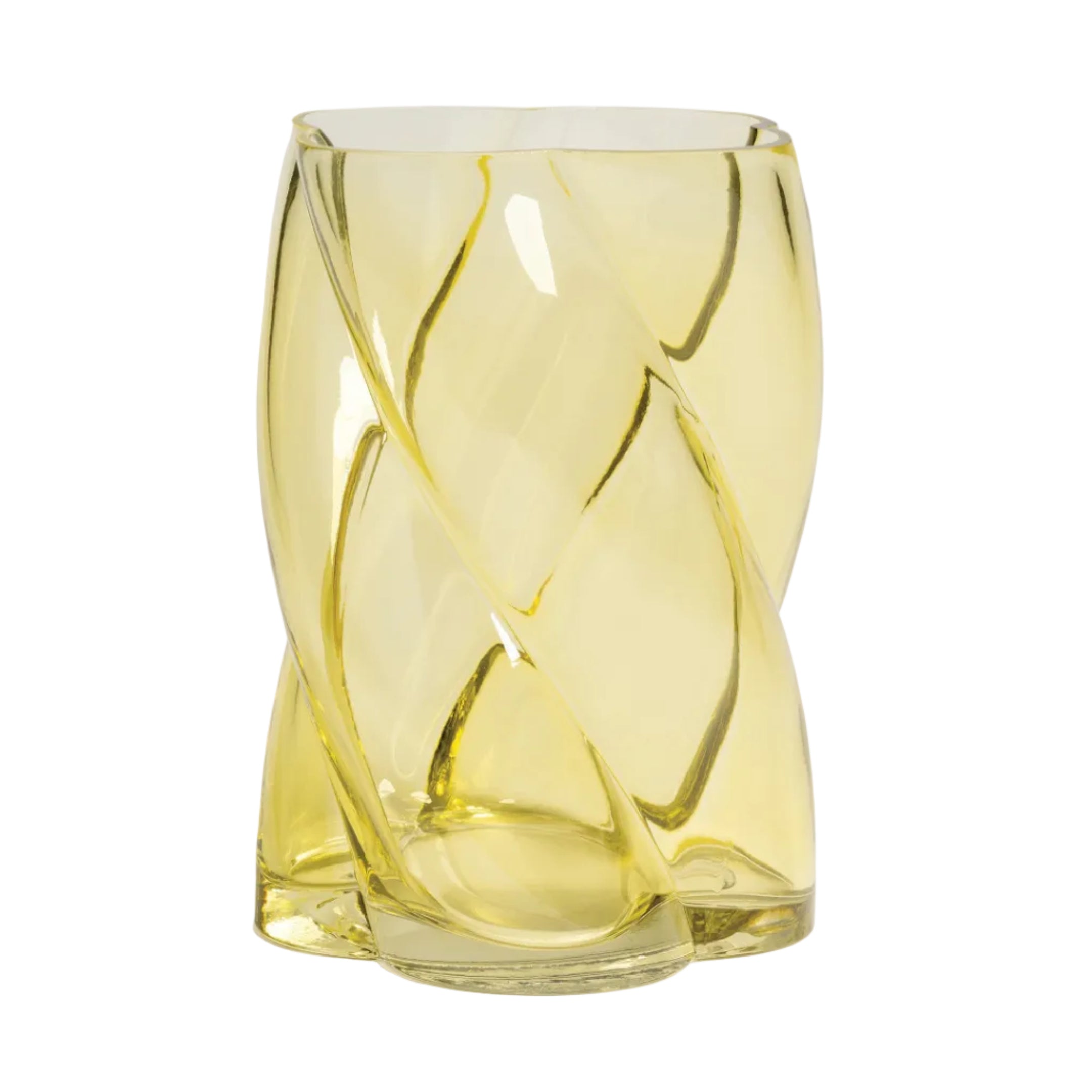 Vaas MARSHMALLOW gele glas