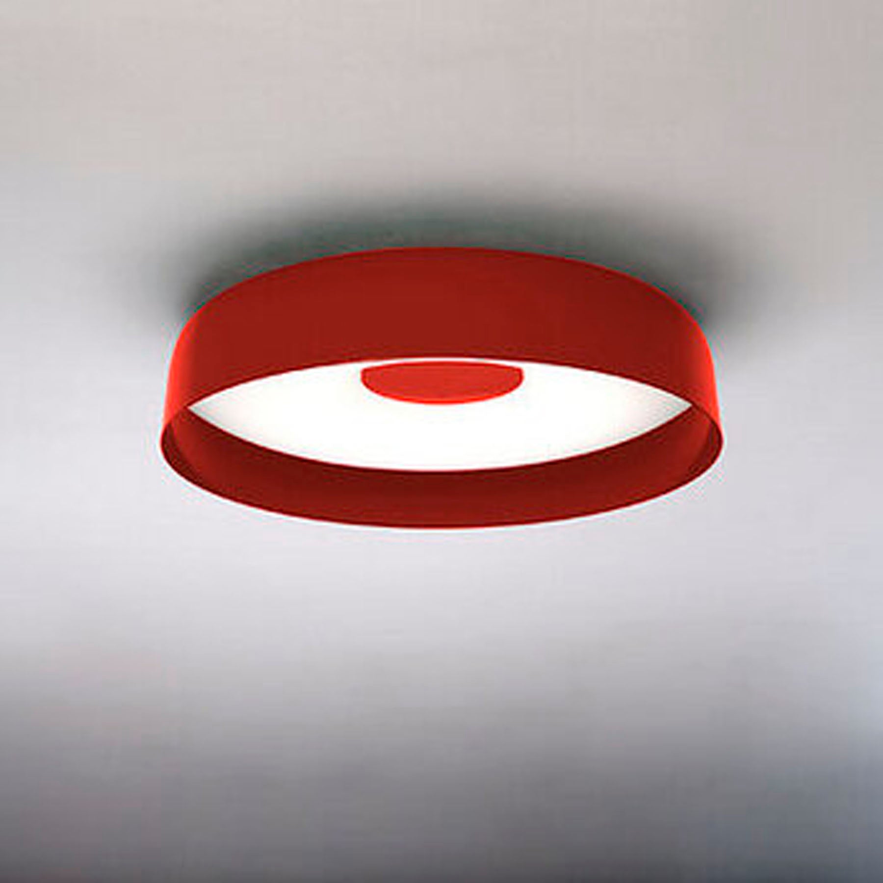 Kinkiet PAPAVERO glanzend rood