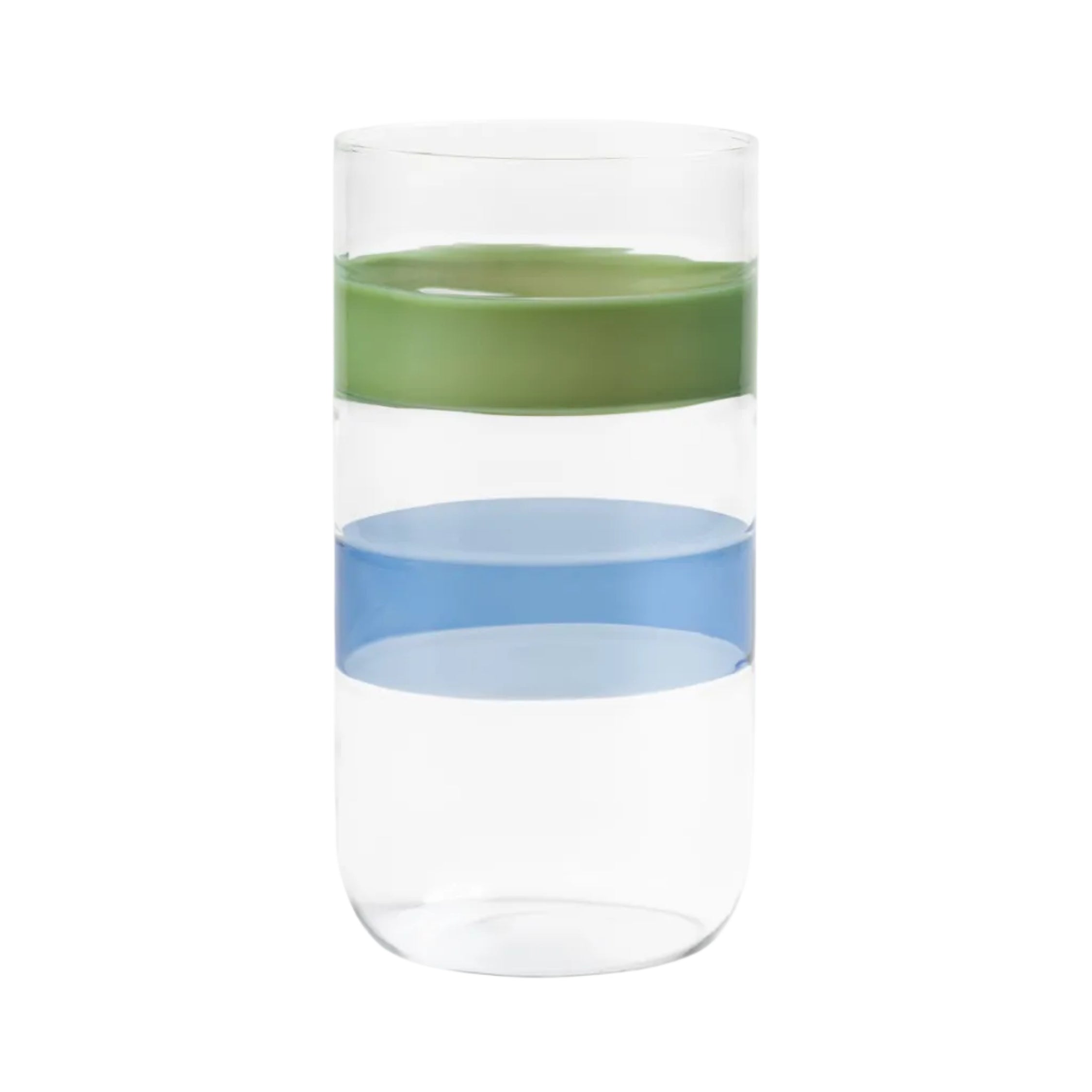 Vaas LUMO groen-blauw glas