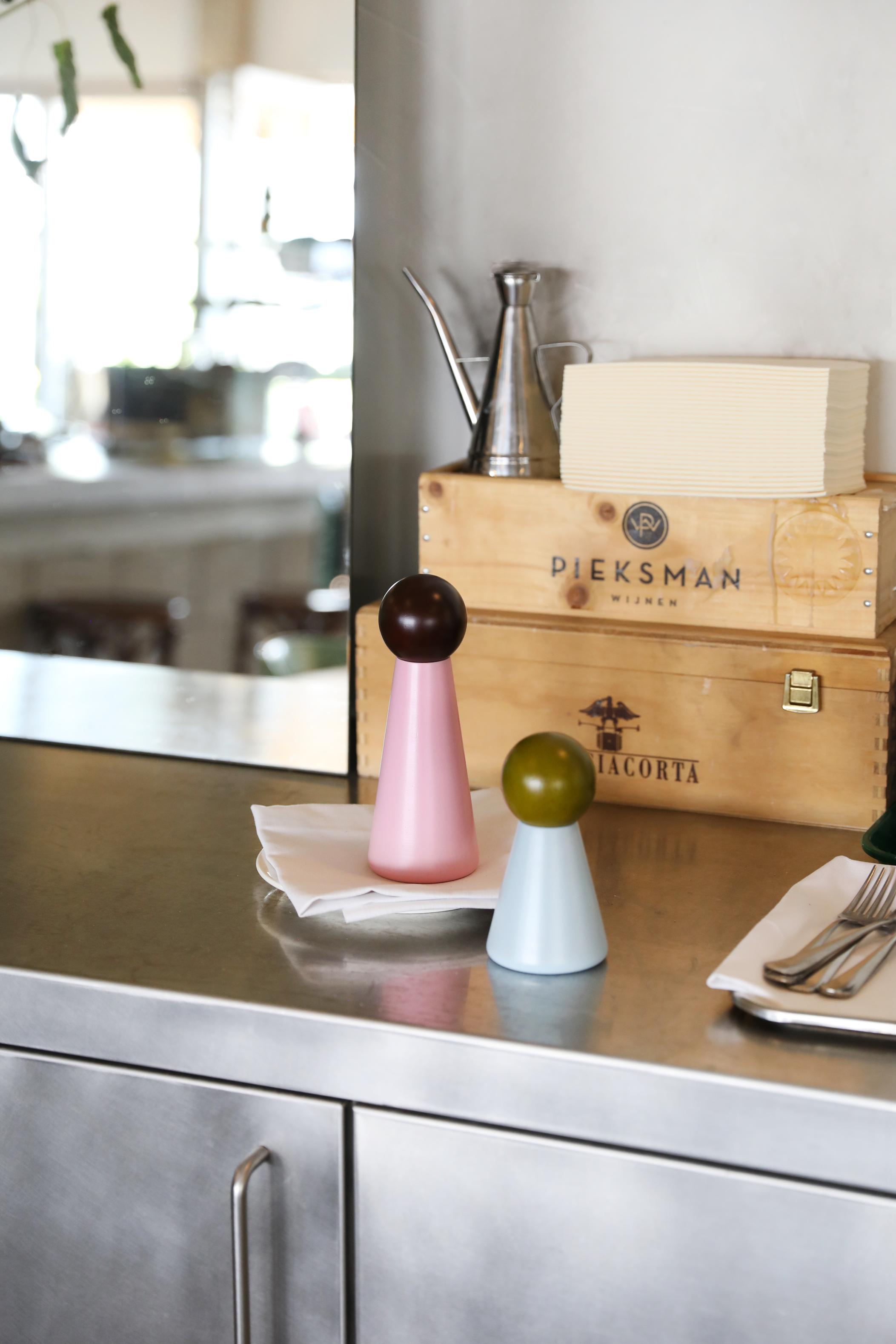 HALMA SMALL Blue and Green Spice Grinder