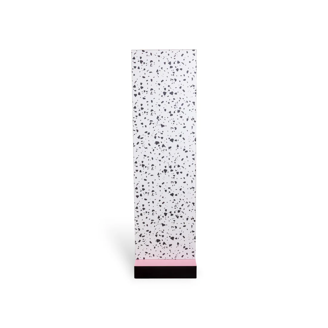 Regal SUPERSHELF TERRAZZO weiß mit Gelb und Rosa
