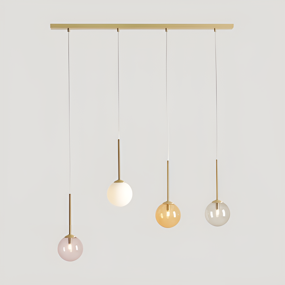 BOSSO QUATRO Hängeleuchte, bunt