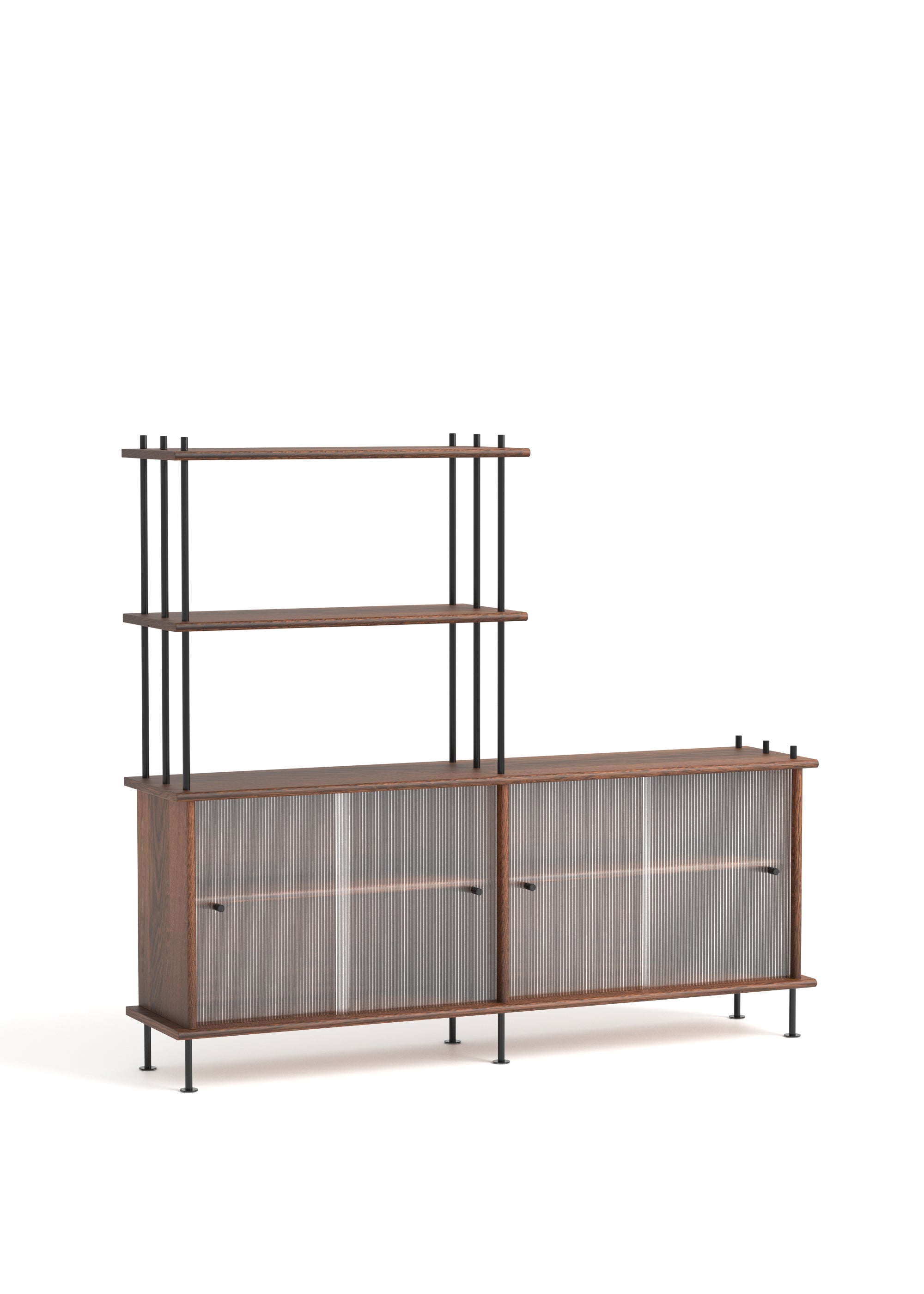 BAVA 160 kast donker eikenhout