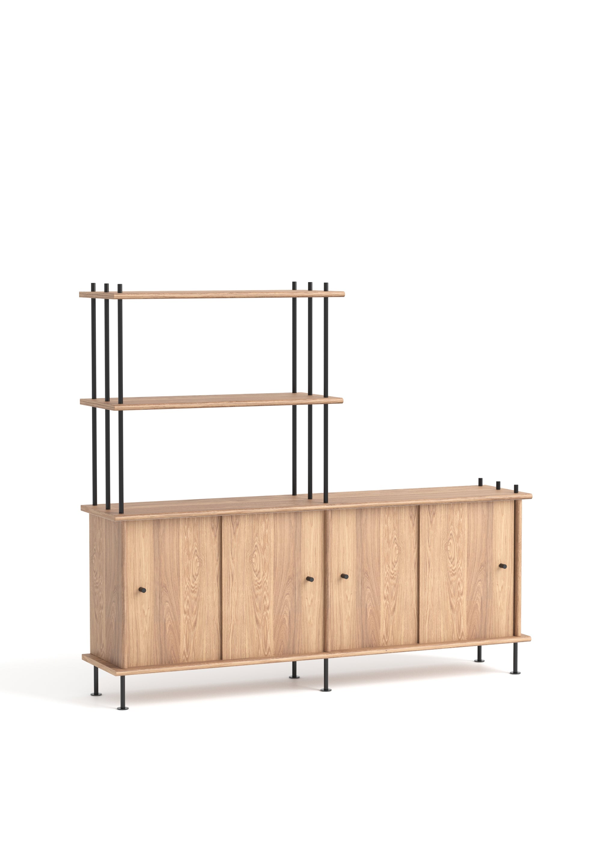 BAVA 160 kast van eikenhout