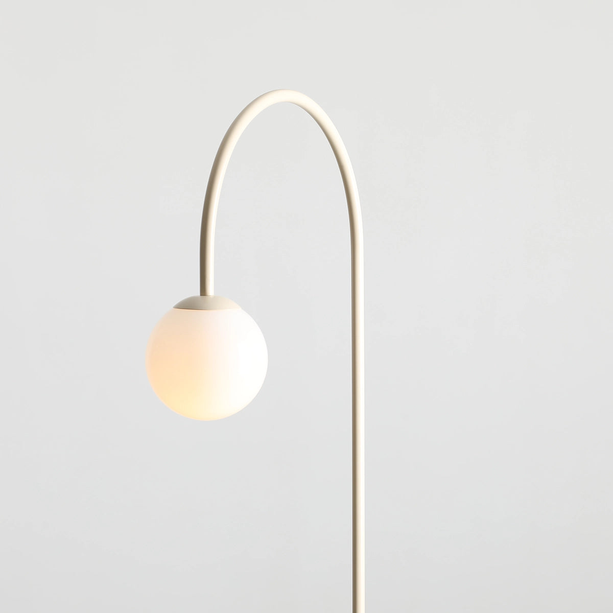 UNA Cream floor lamp