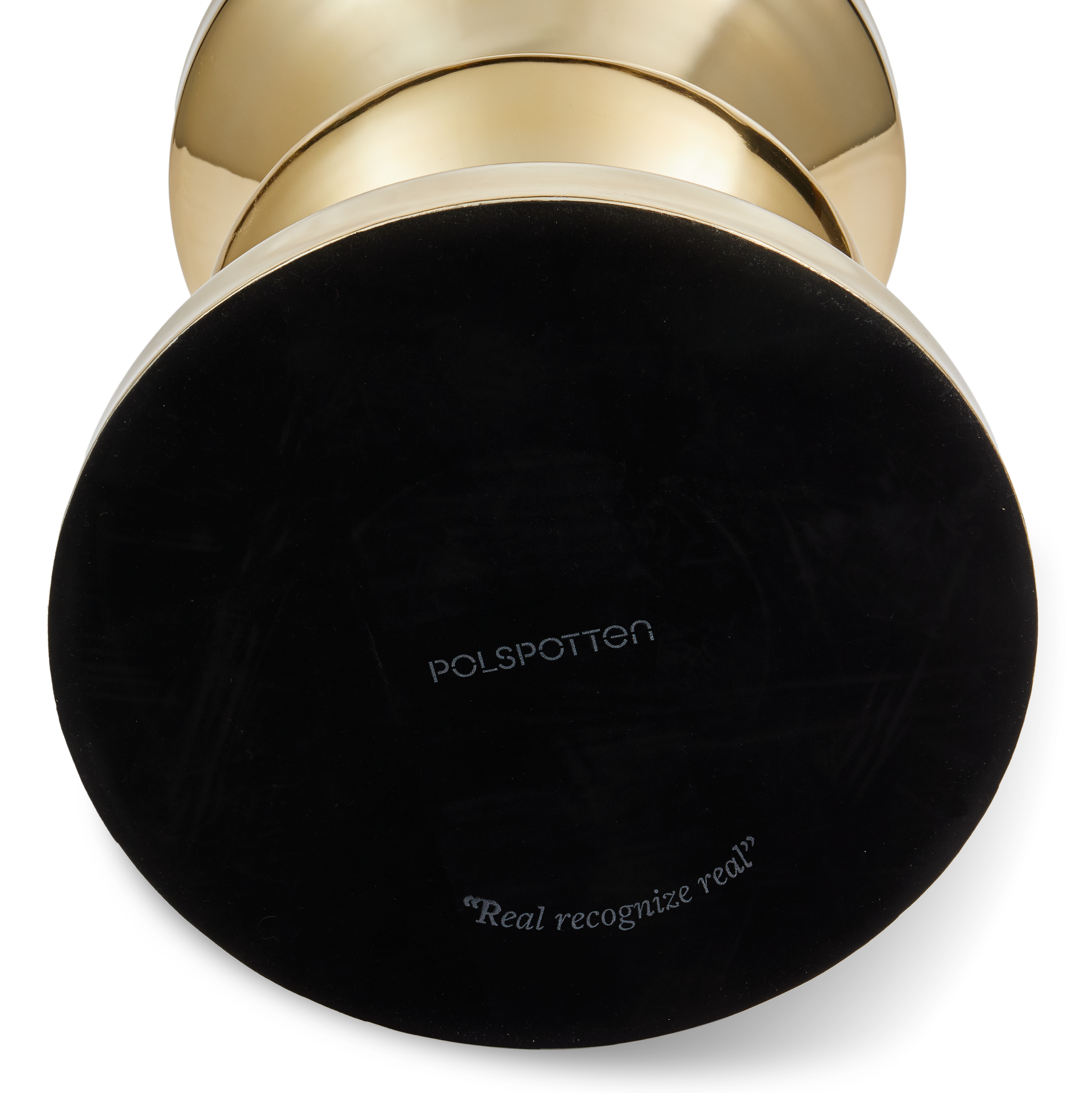 ZIG ZAG METAL Stool Gold