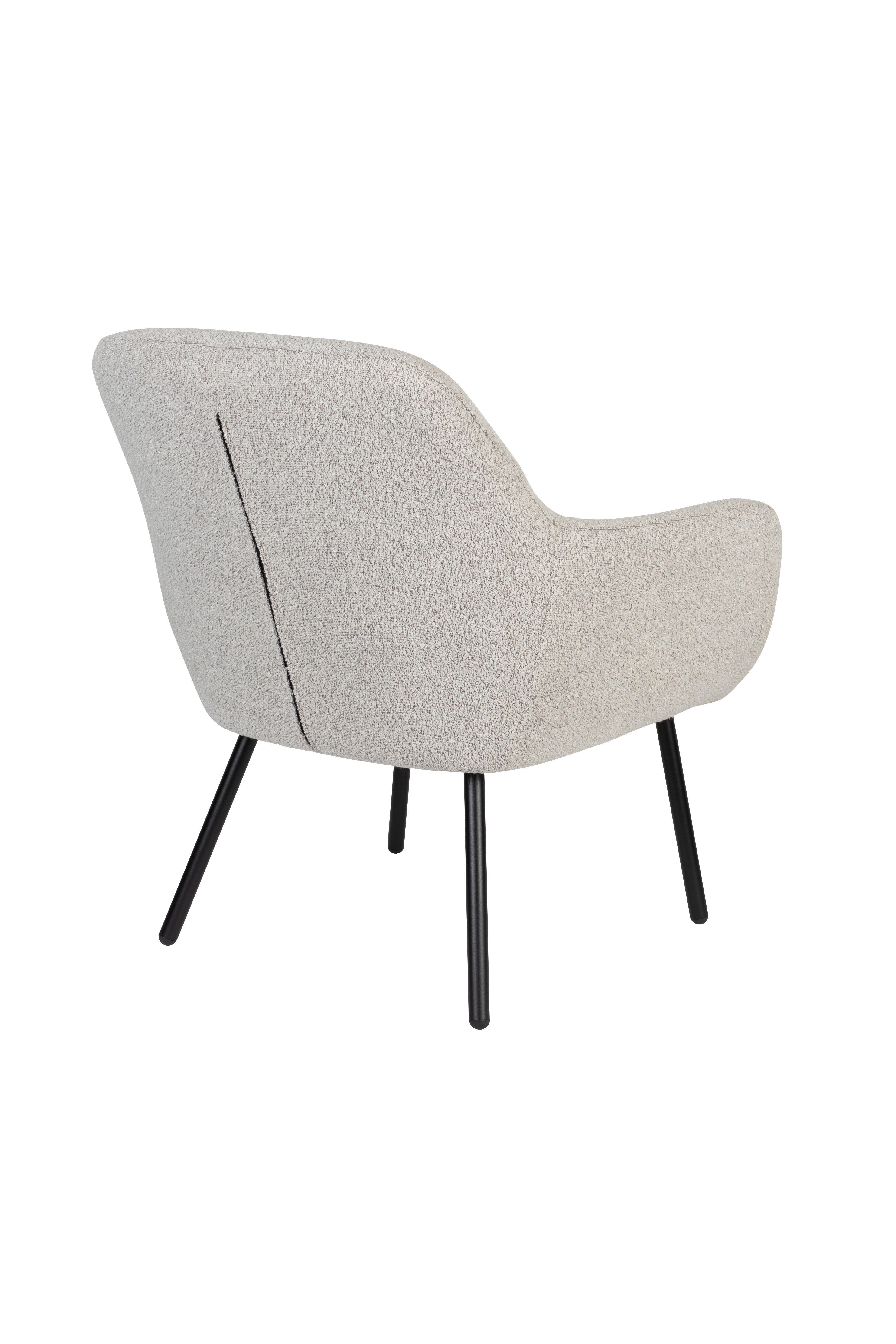 Fauteuil DUDE beige boucle