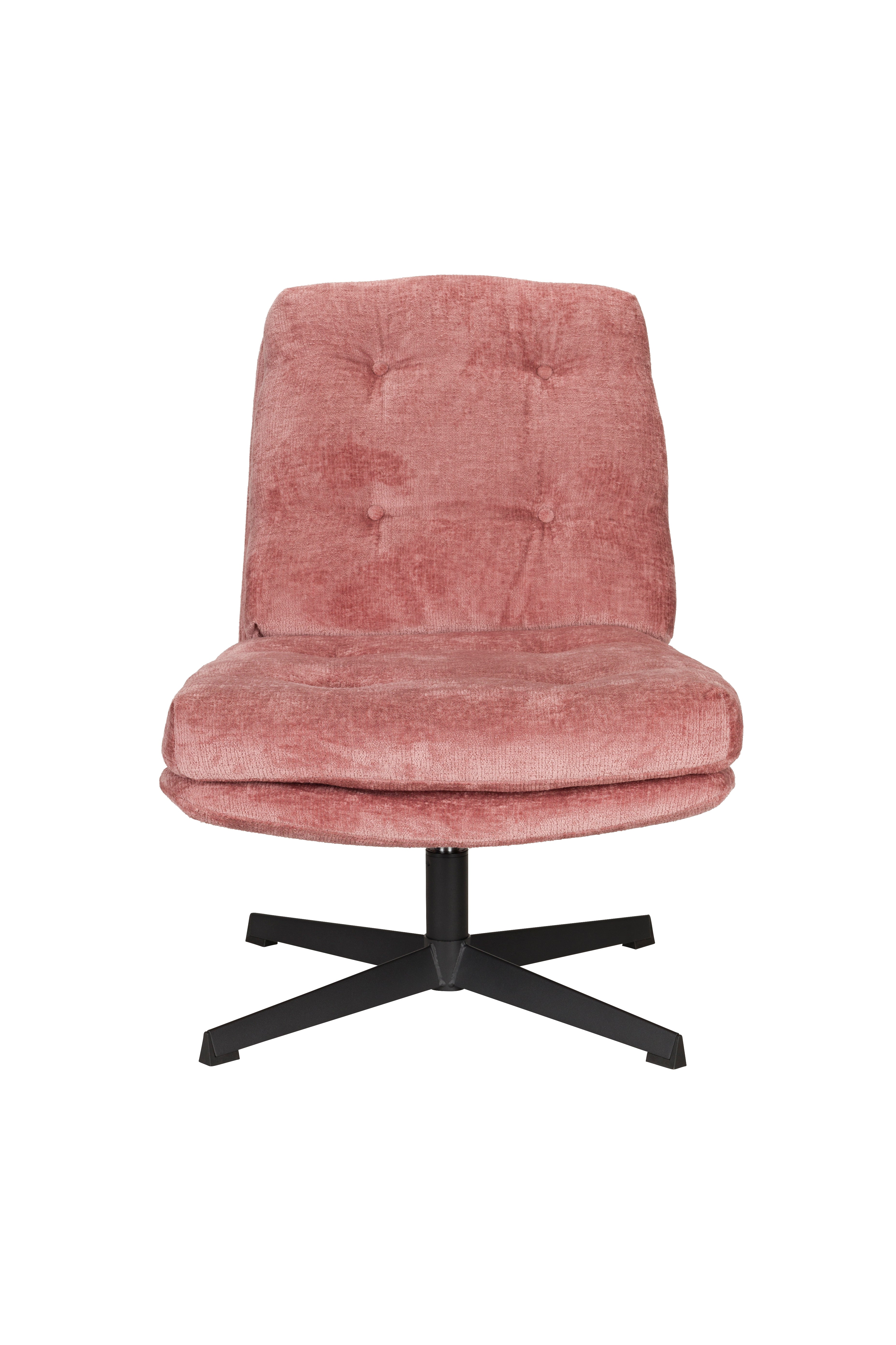 KAI Pink Armchair with Black Base