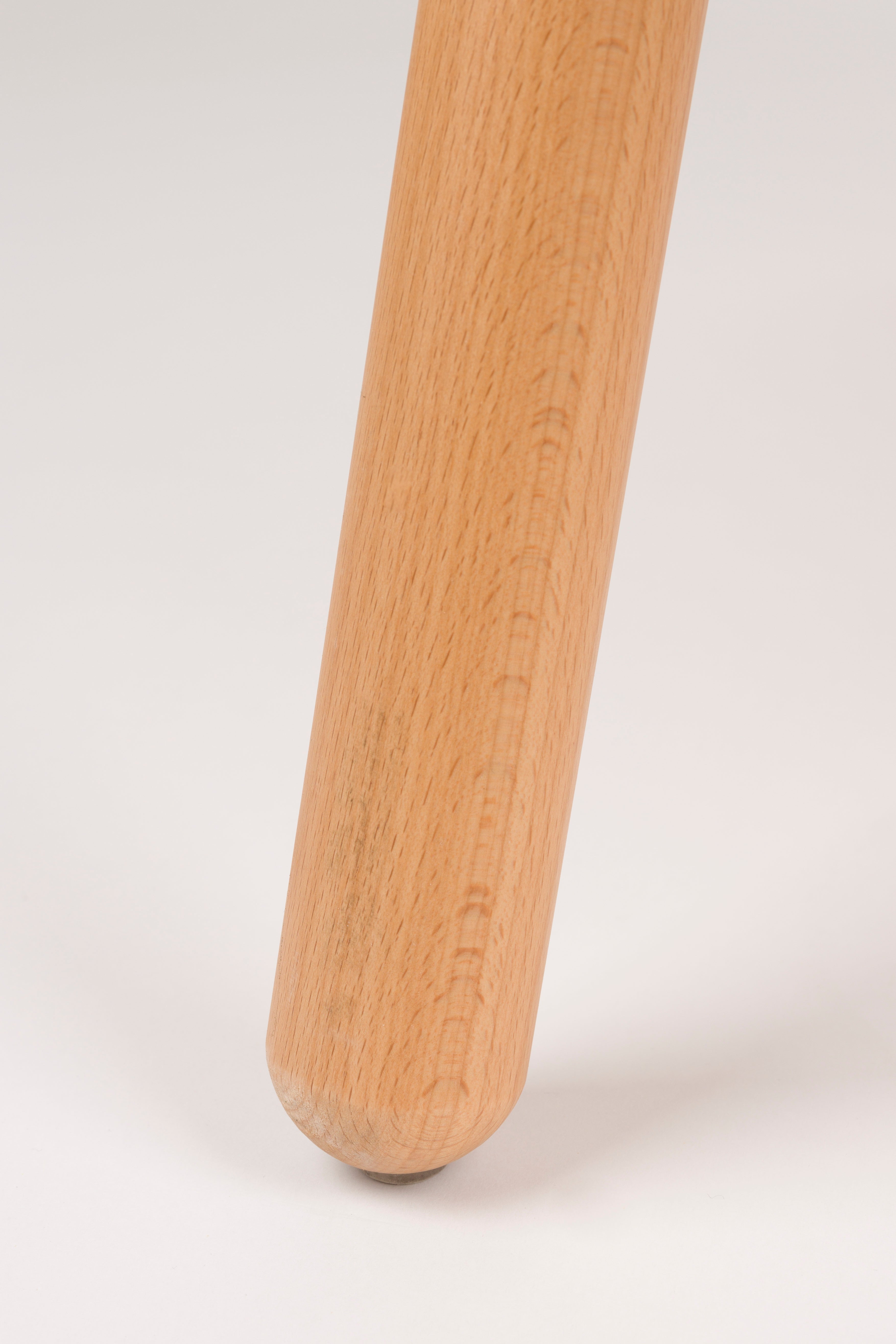 Sessel DUKE beige mit Holzgestell