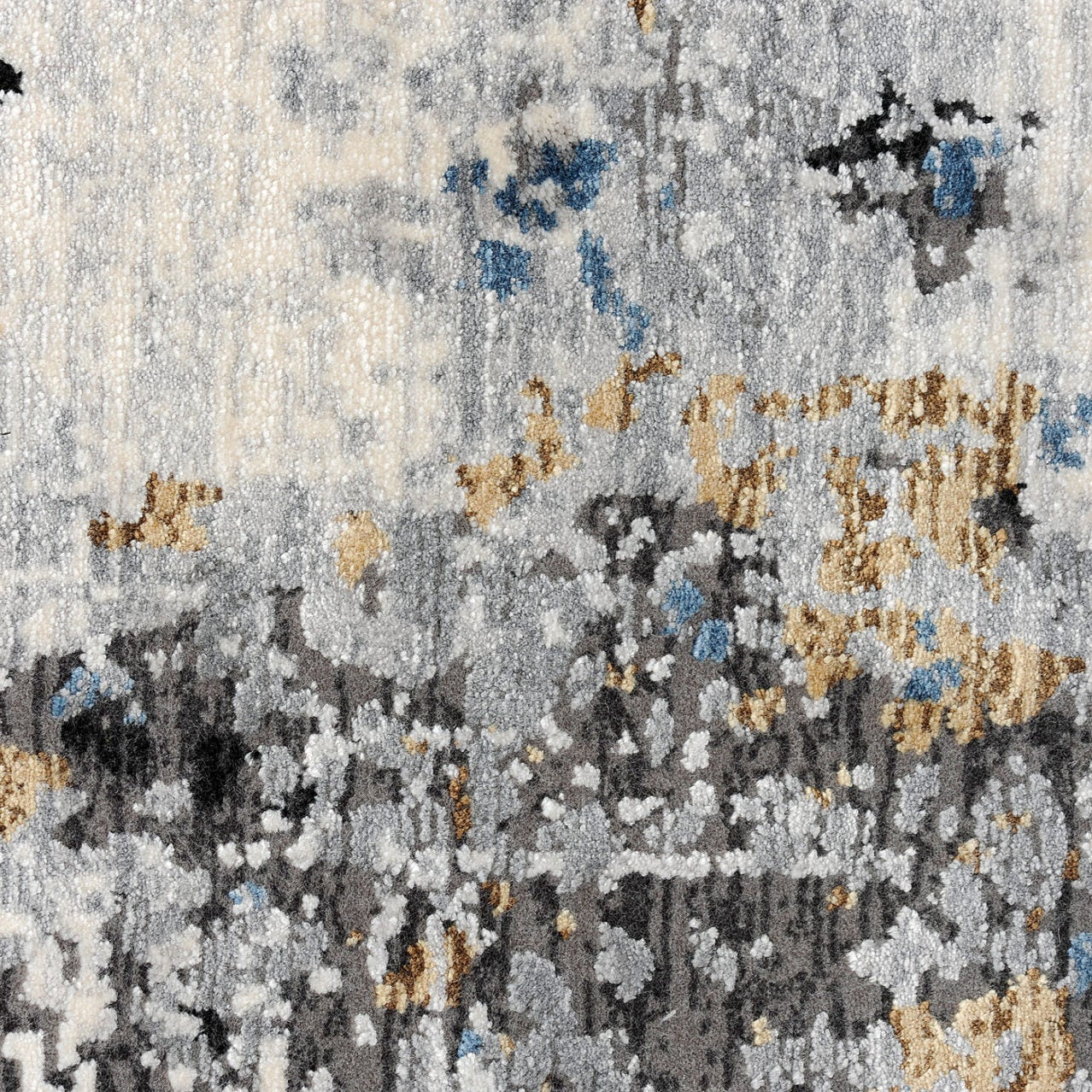 TAPIJT ROYAL zwart met grijs en beige