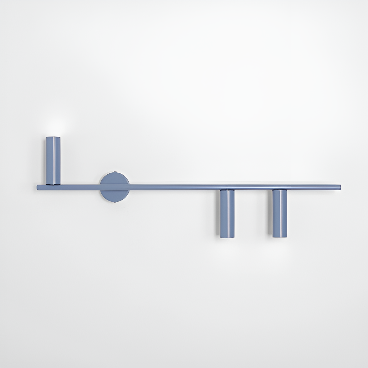 Rechtermuur lamp TREVO TRIO blauw