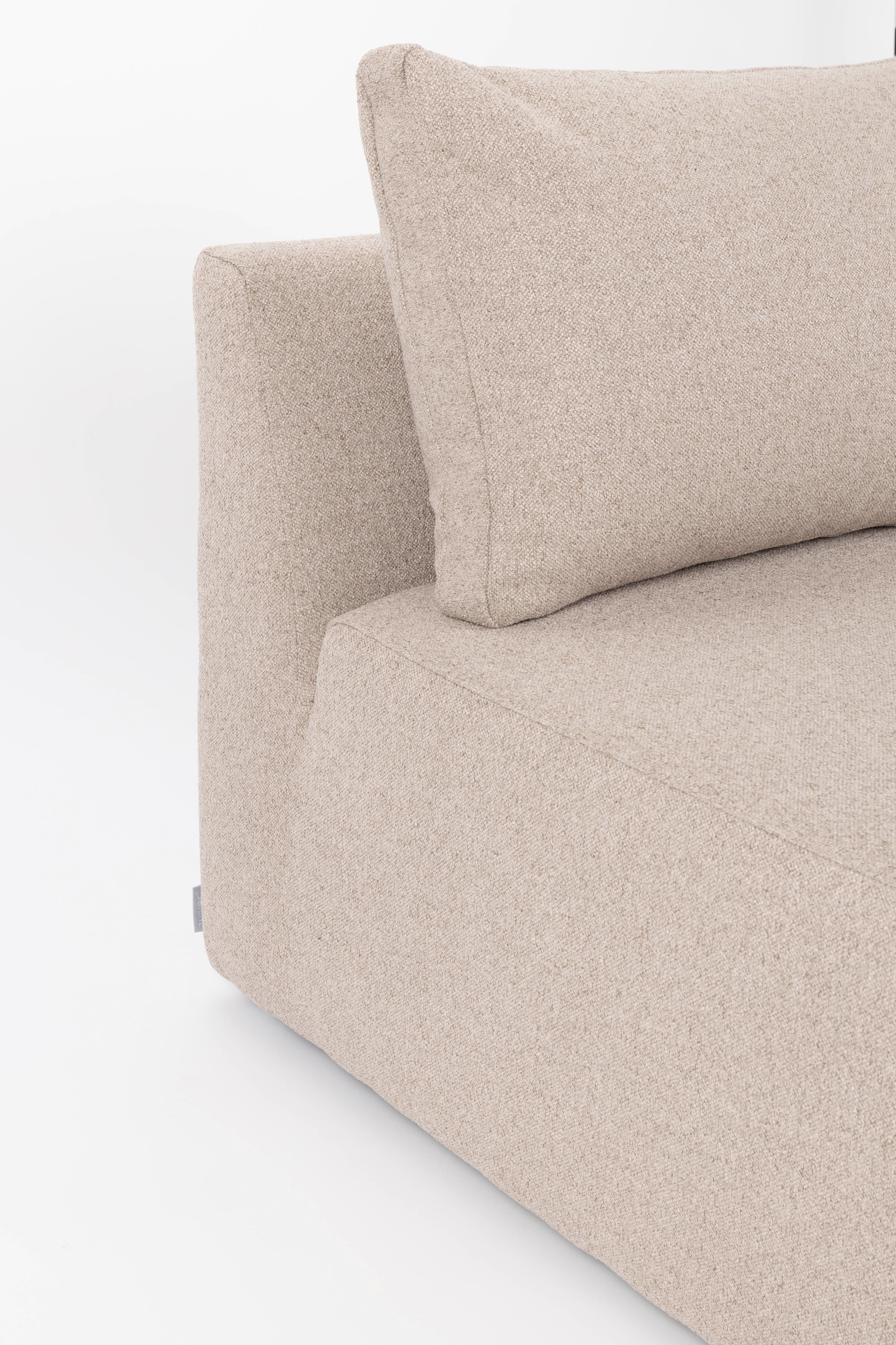 PROSPER modular sofa - central element cappuccino