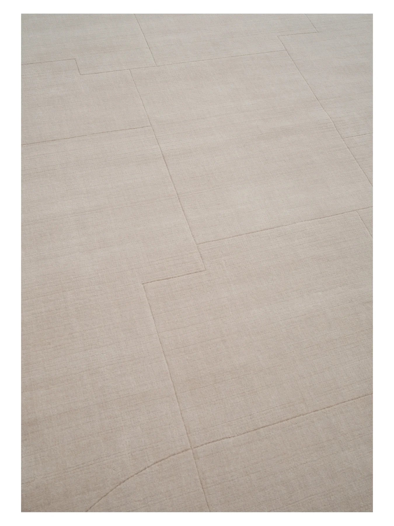 Vloerkleed GEOMETRISCHE DOLEN beige