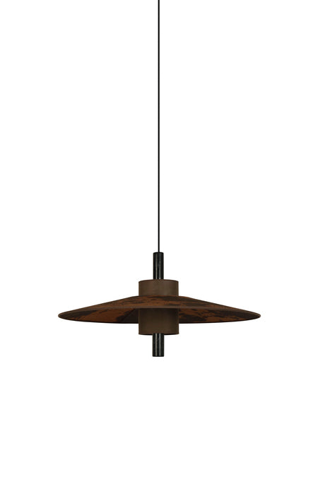 The thesee terracotta hanging lamp